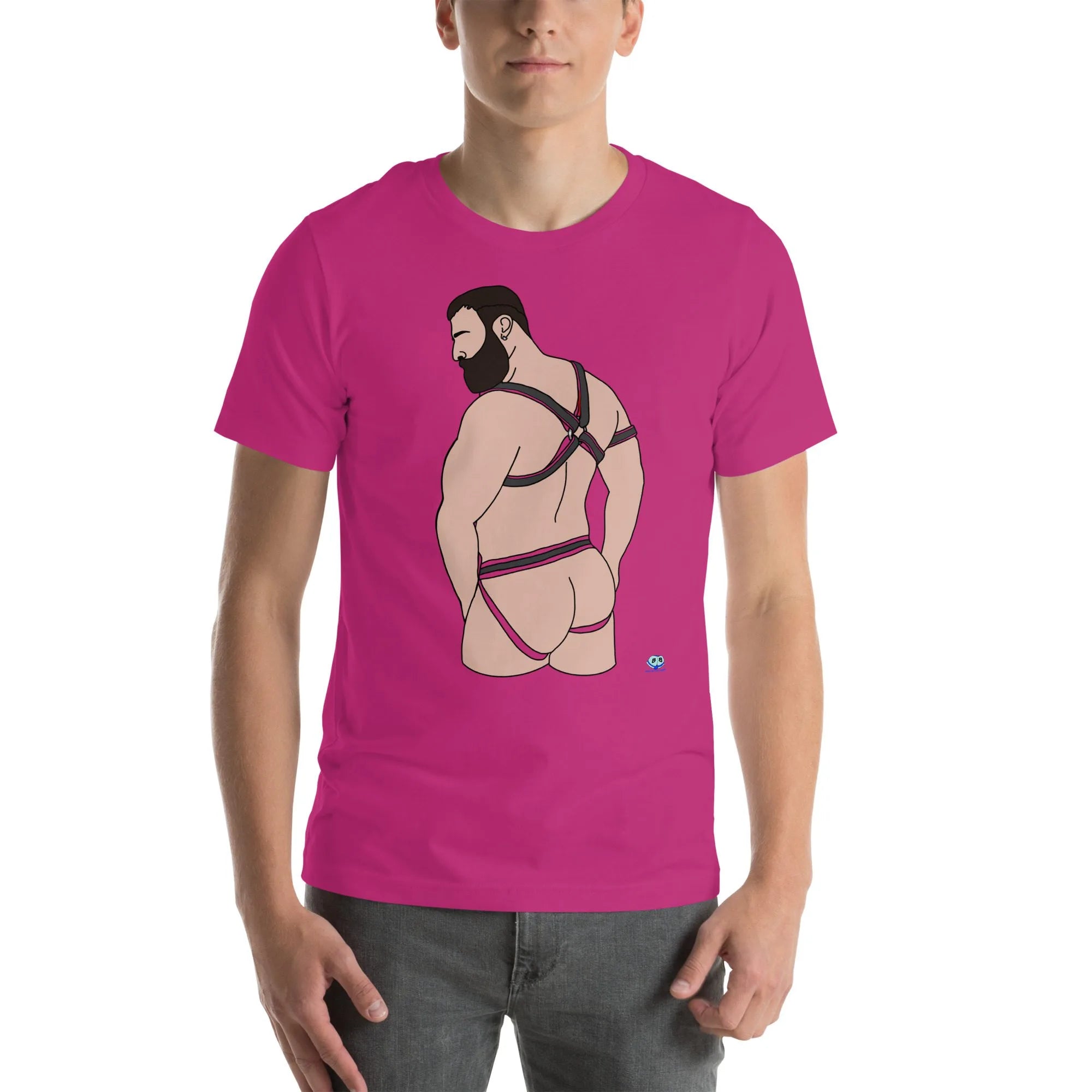 Short Sleeve Tee - Lined Harness