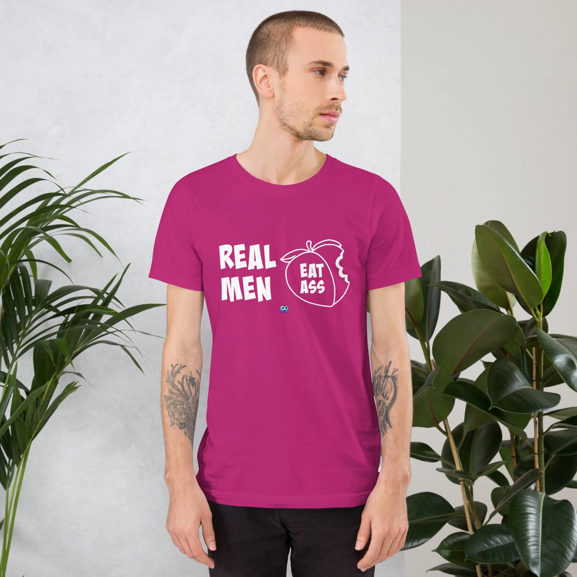 Short Sleeve Tee - Real Men Eat Ass