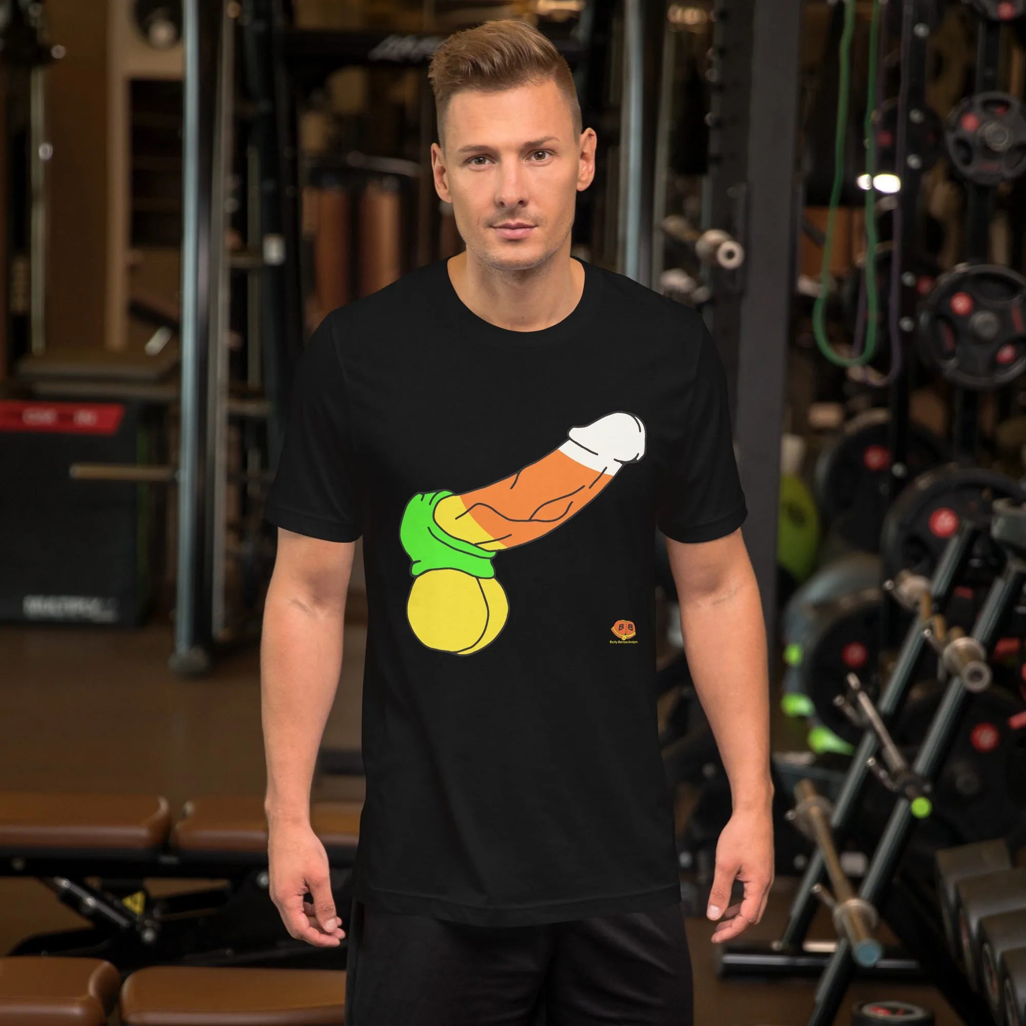 Short Sleeve Tee - Candy Corn Cock