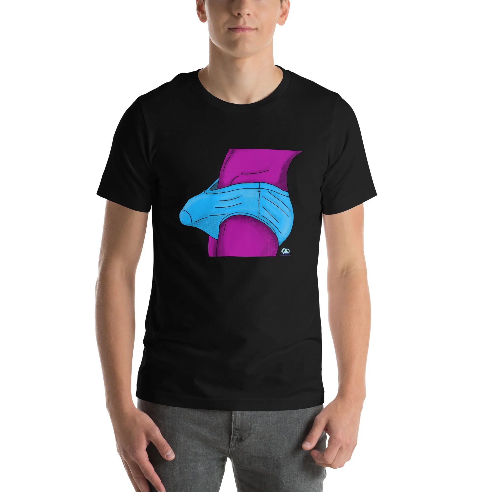 Short Sleeve Tee - Tight Fit Pop Art