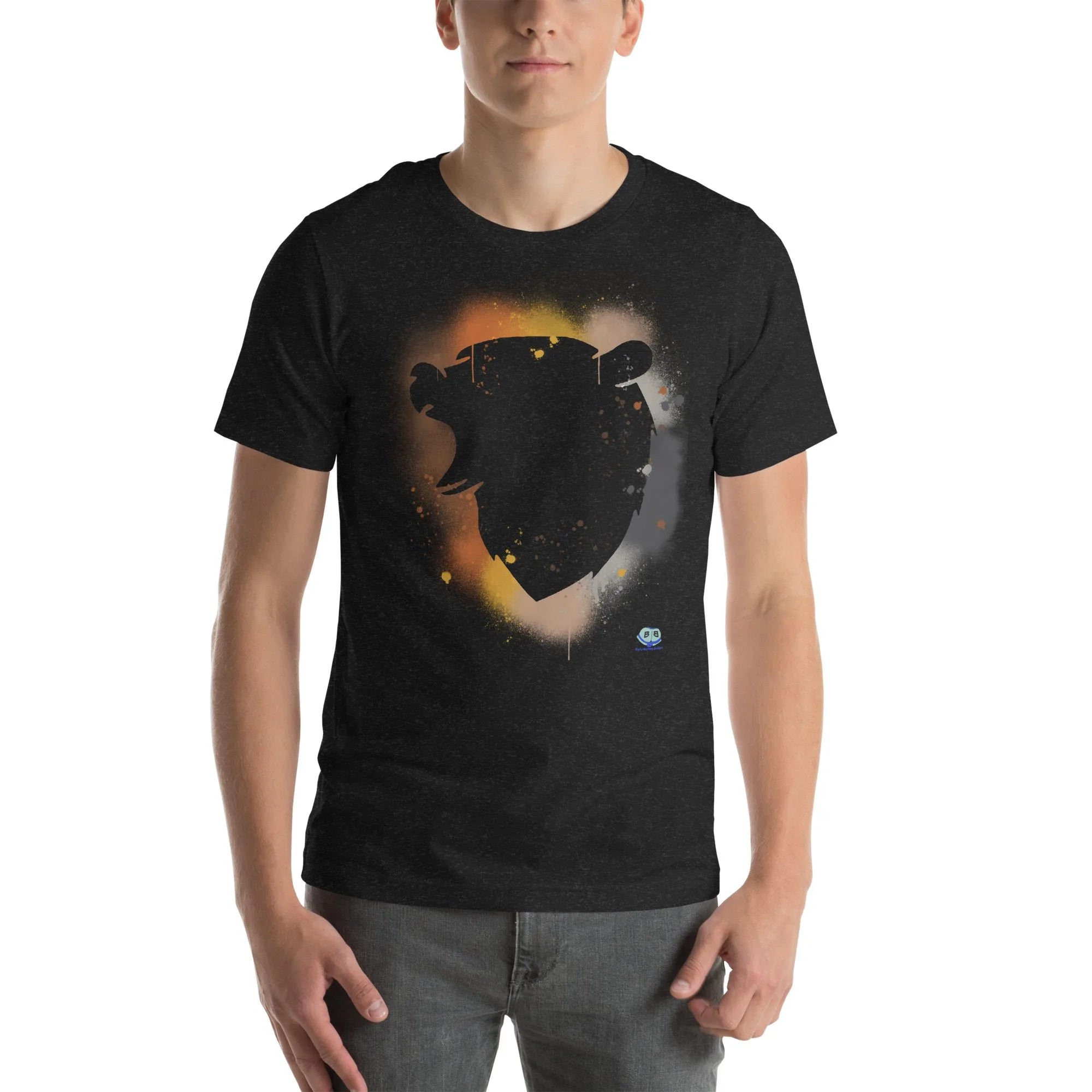 Short Sleeve Tee - Bear Paint