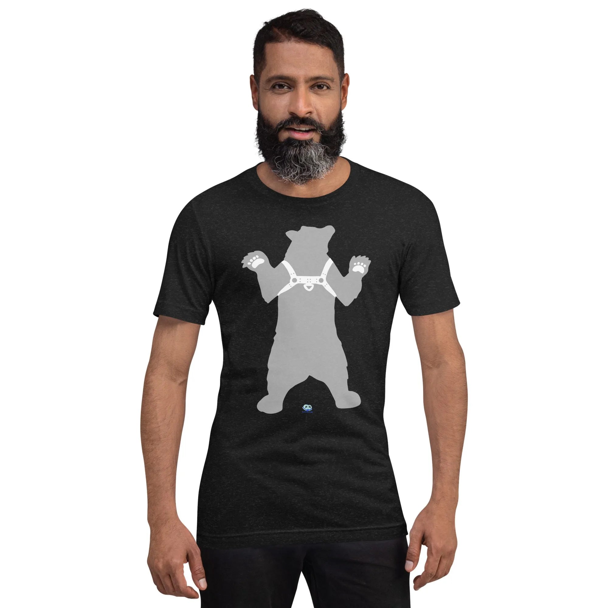 Short Sleeve Tee - Bear in Harness / Leather Bear