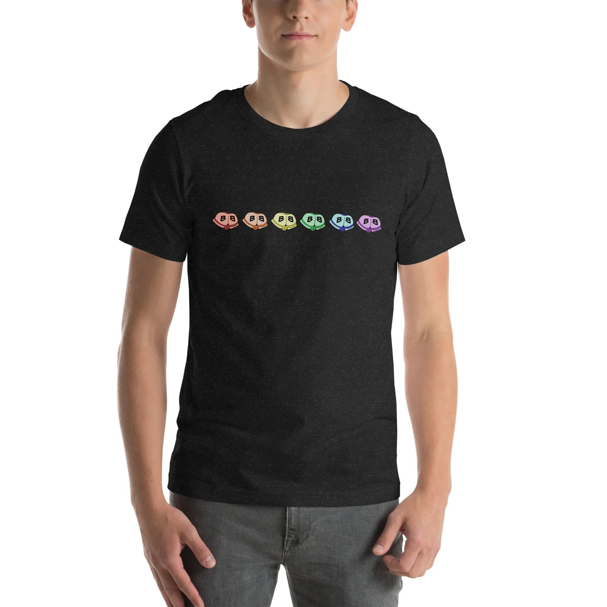 Short Sleeve Tee - Little Rainbow Butts