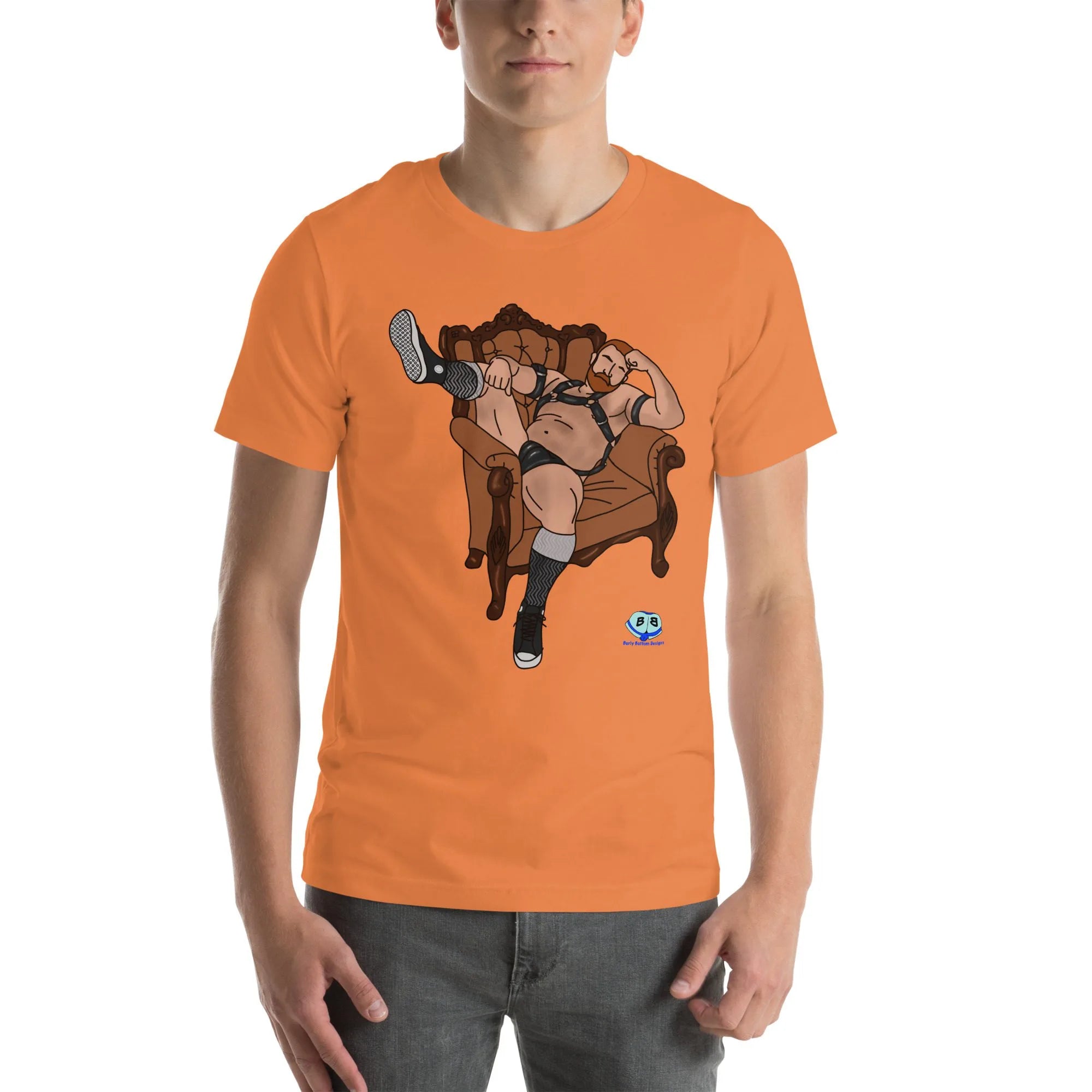 Short Sleeve Tee - Leather Chair