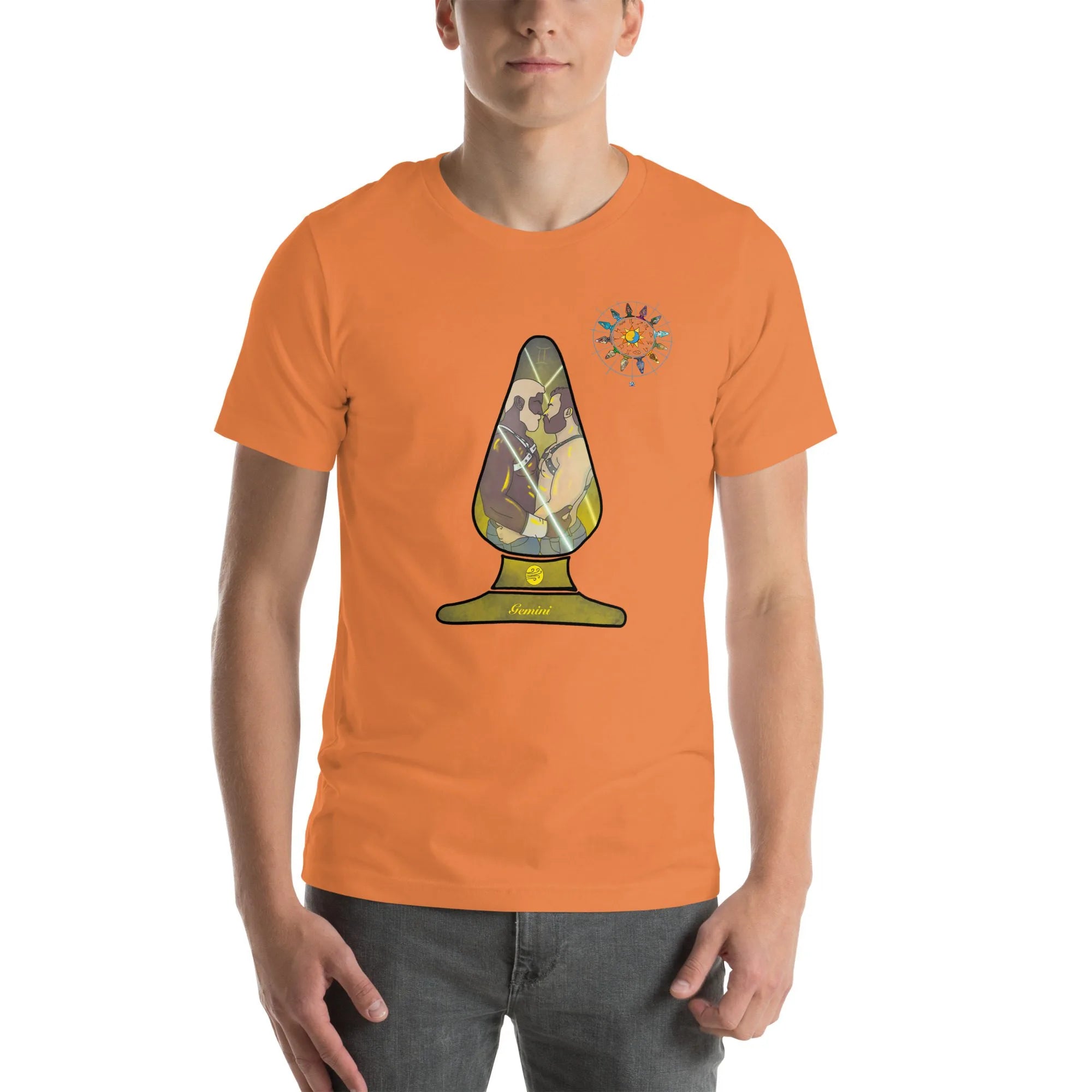 Short Sleeve Tee - Zodiac Butt Plug: Gemini