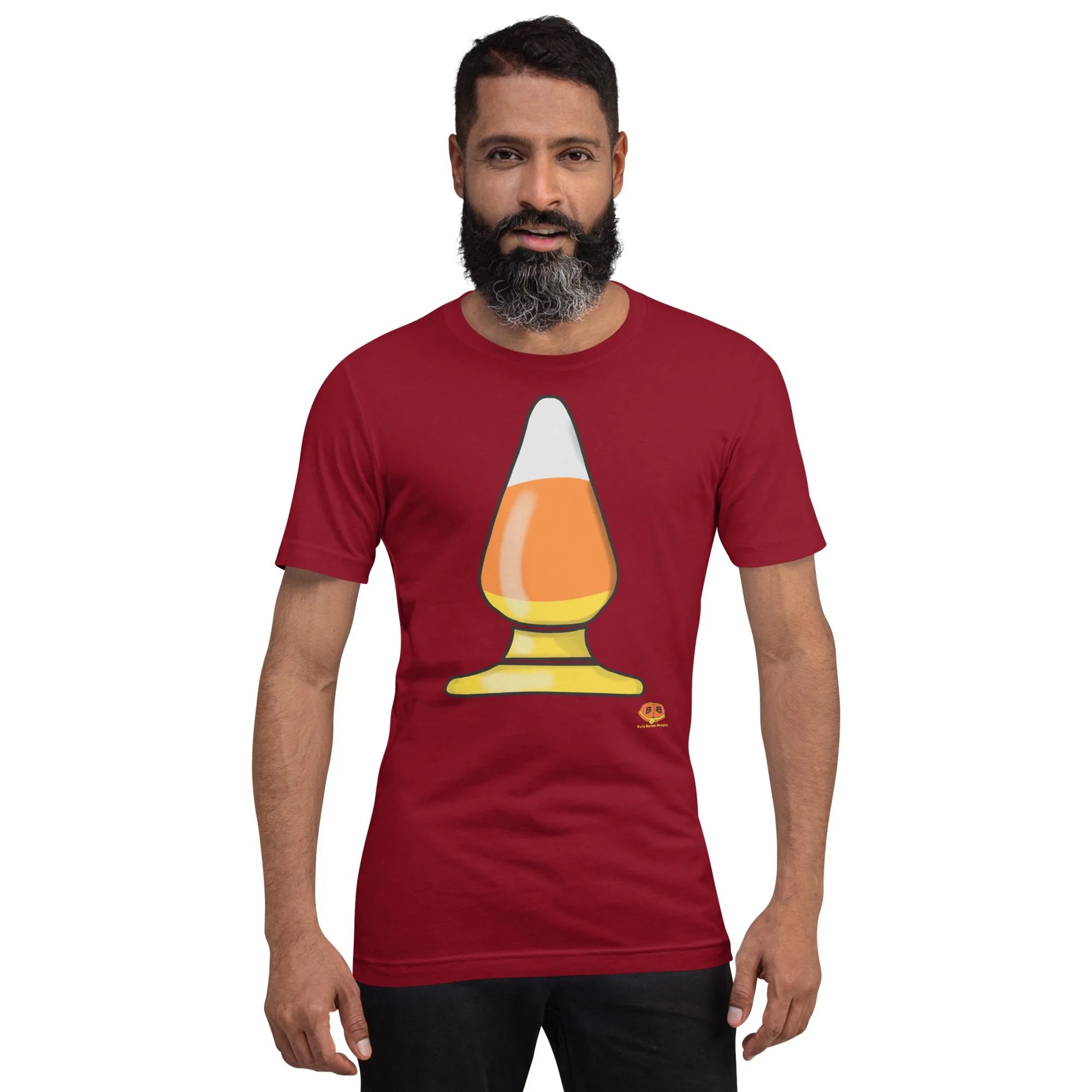 Short Sleeve Tee - Candy Corn Butt Plug
