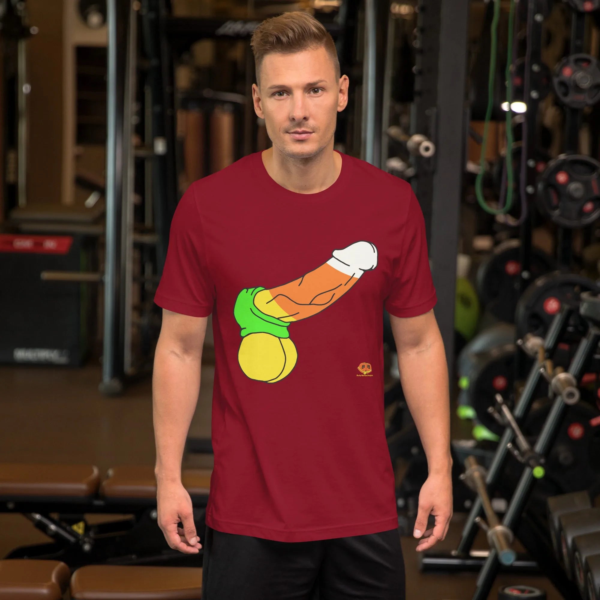 Short Sleeve Tee - Candy Corn Cock
