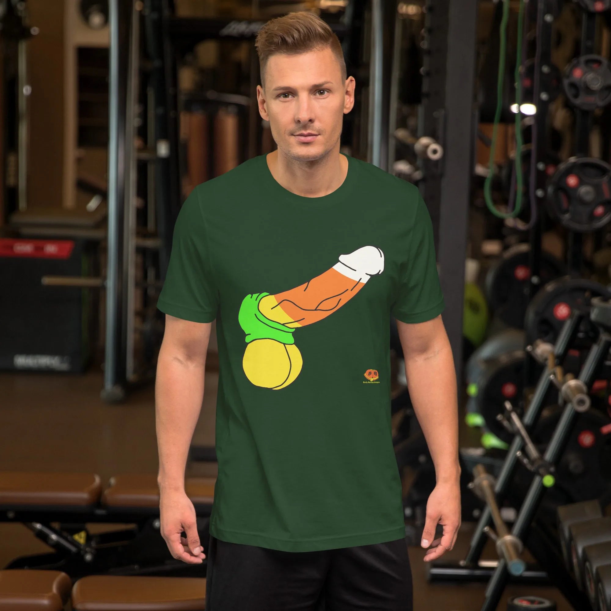 Short Sleeve Tee - Candy Corn Cock