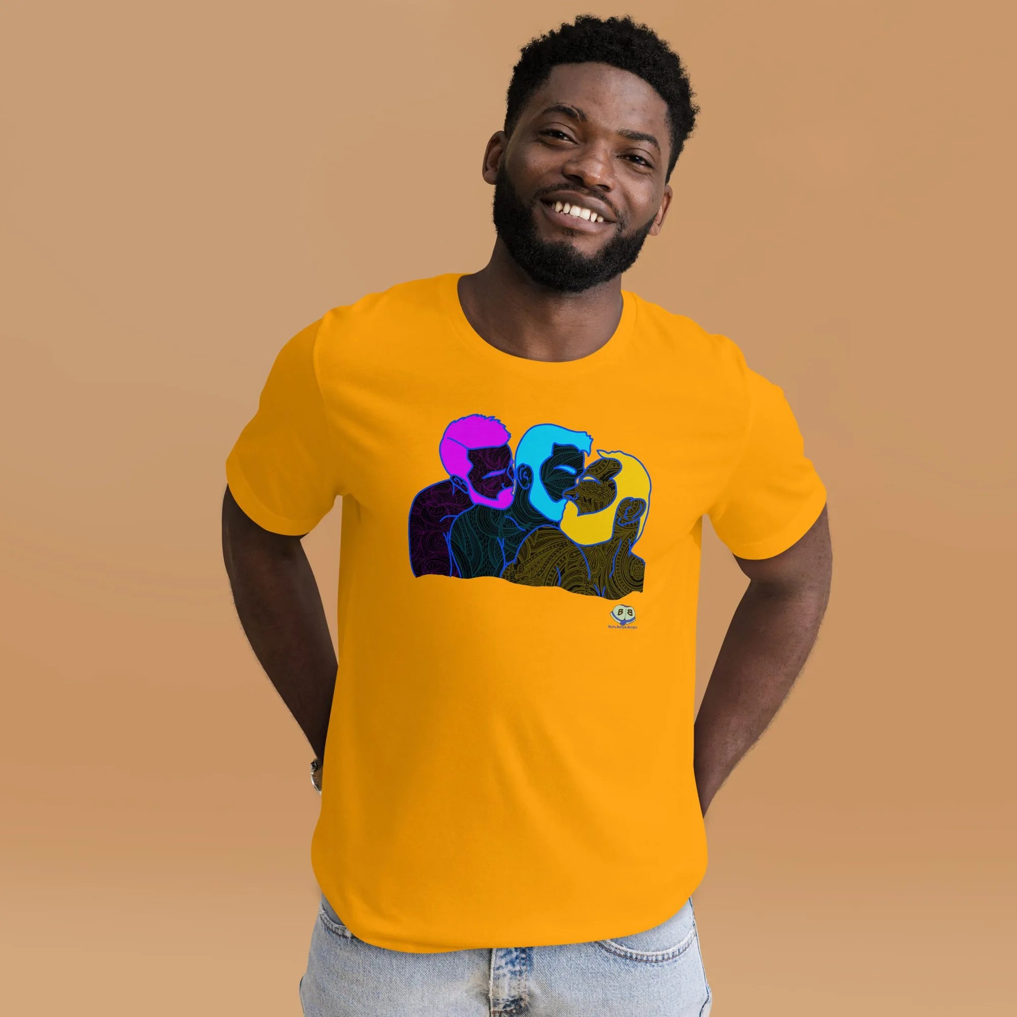 Short Sleeve Tee - Throuple Pop Art