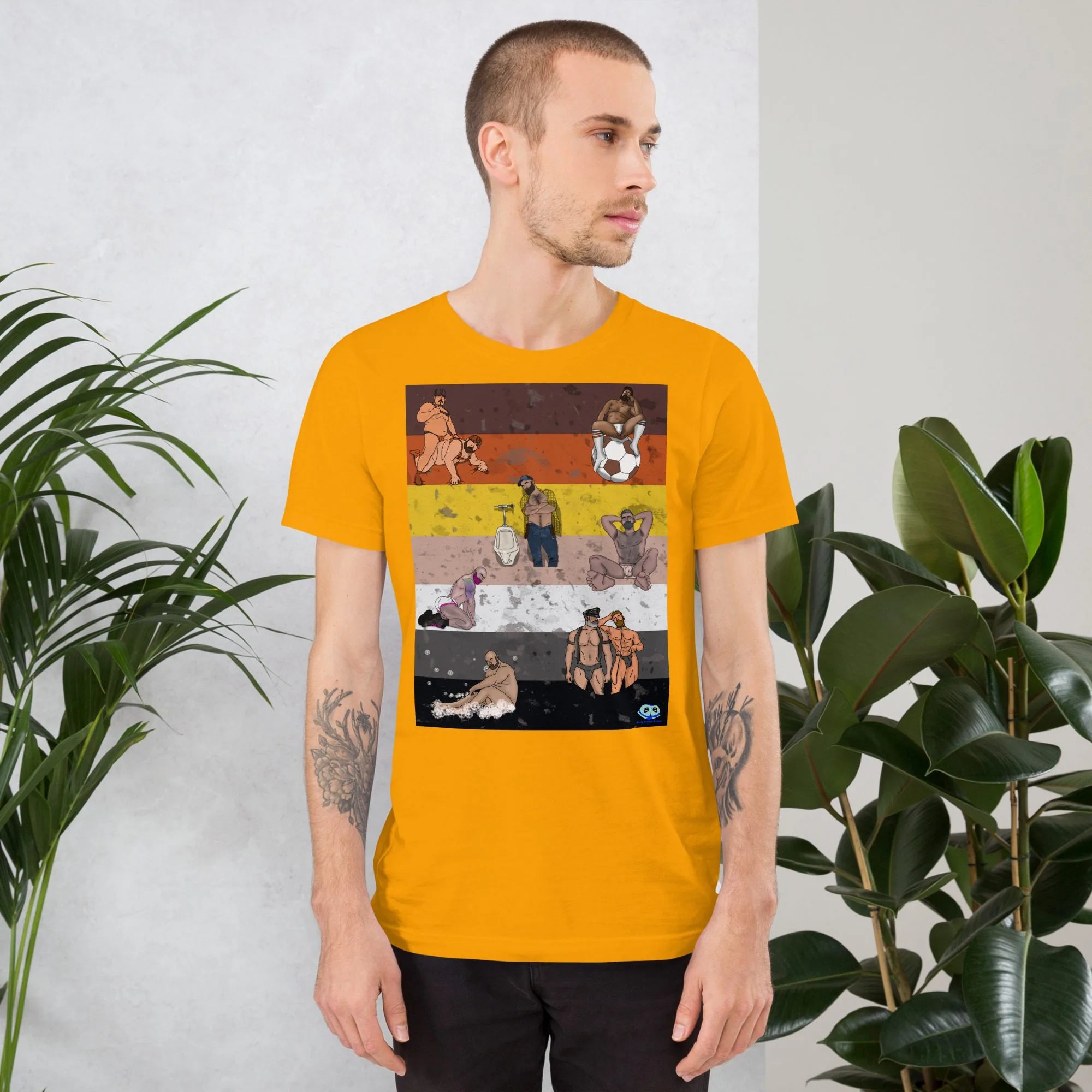 Short Sleeve Tee - Bear Collage