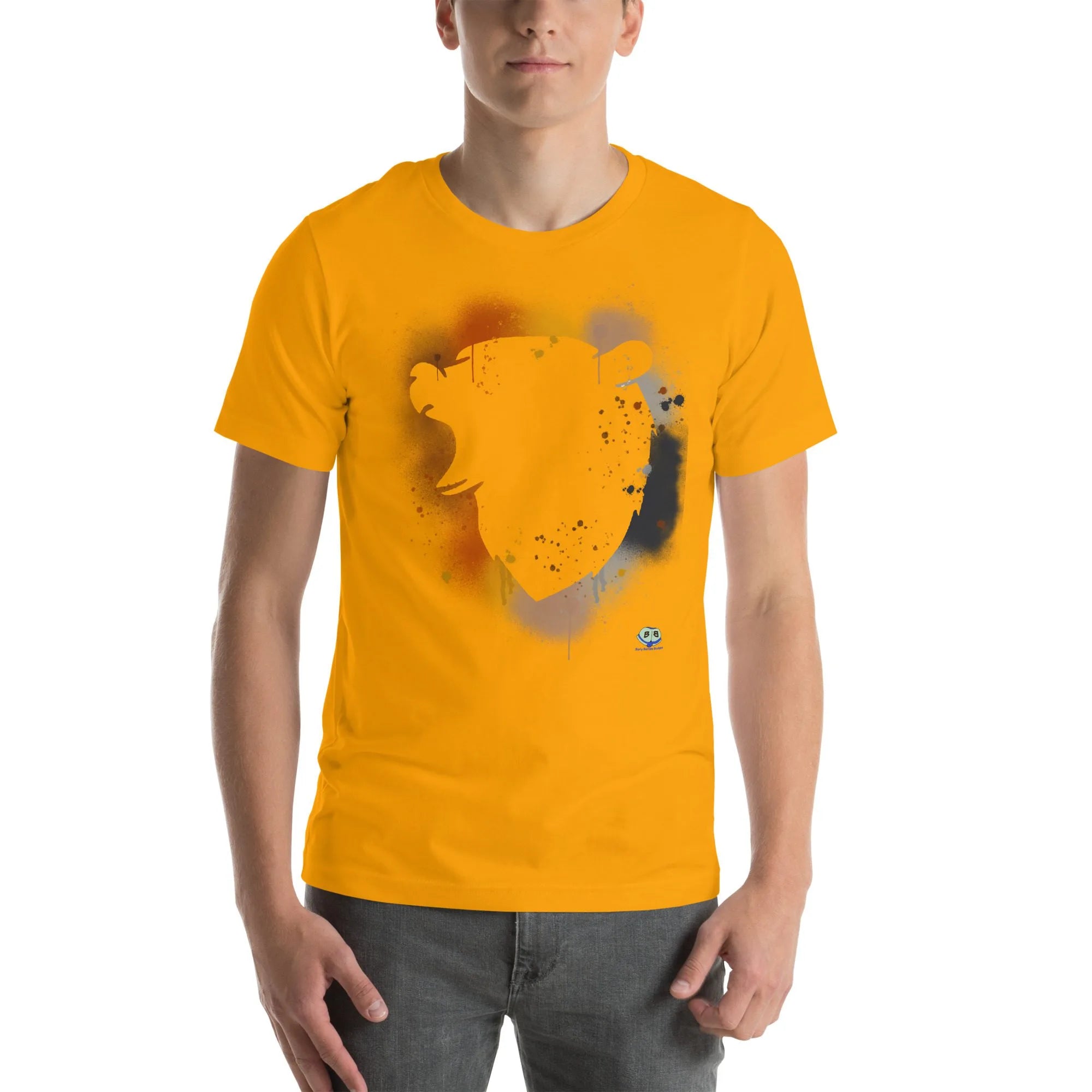 Short Sleeve Tee - Bear Paint