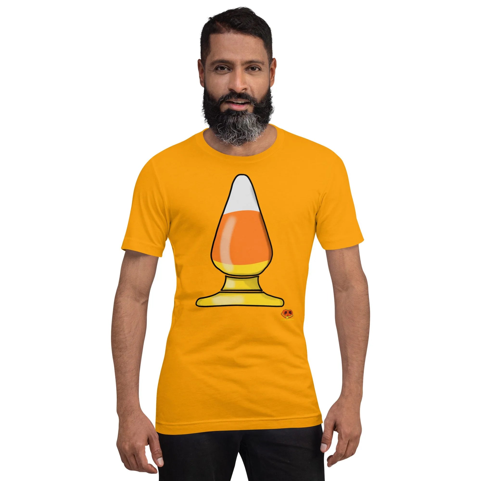 Short Sleeve Tee - Candy Corn Butt Plug