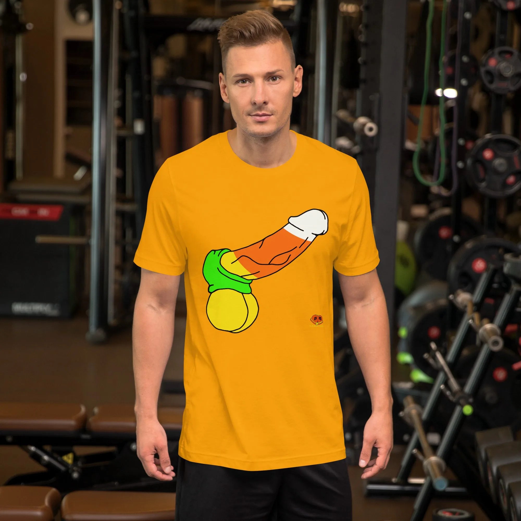 Short Sleeve Tee - Candy Corn Cock