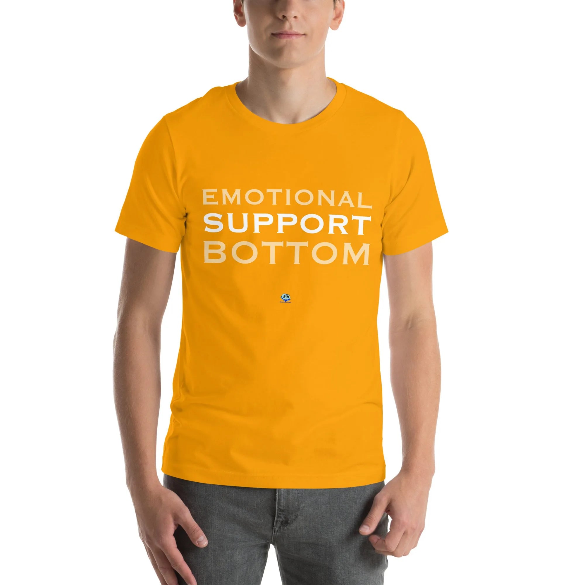 Short Sleeve Tee - Emotional Support Bottom