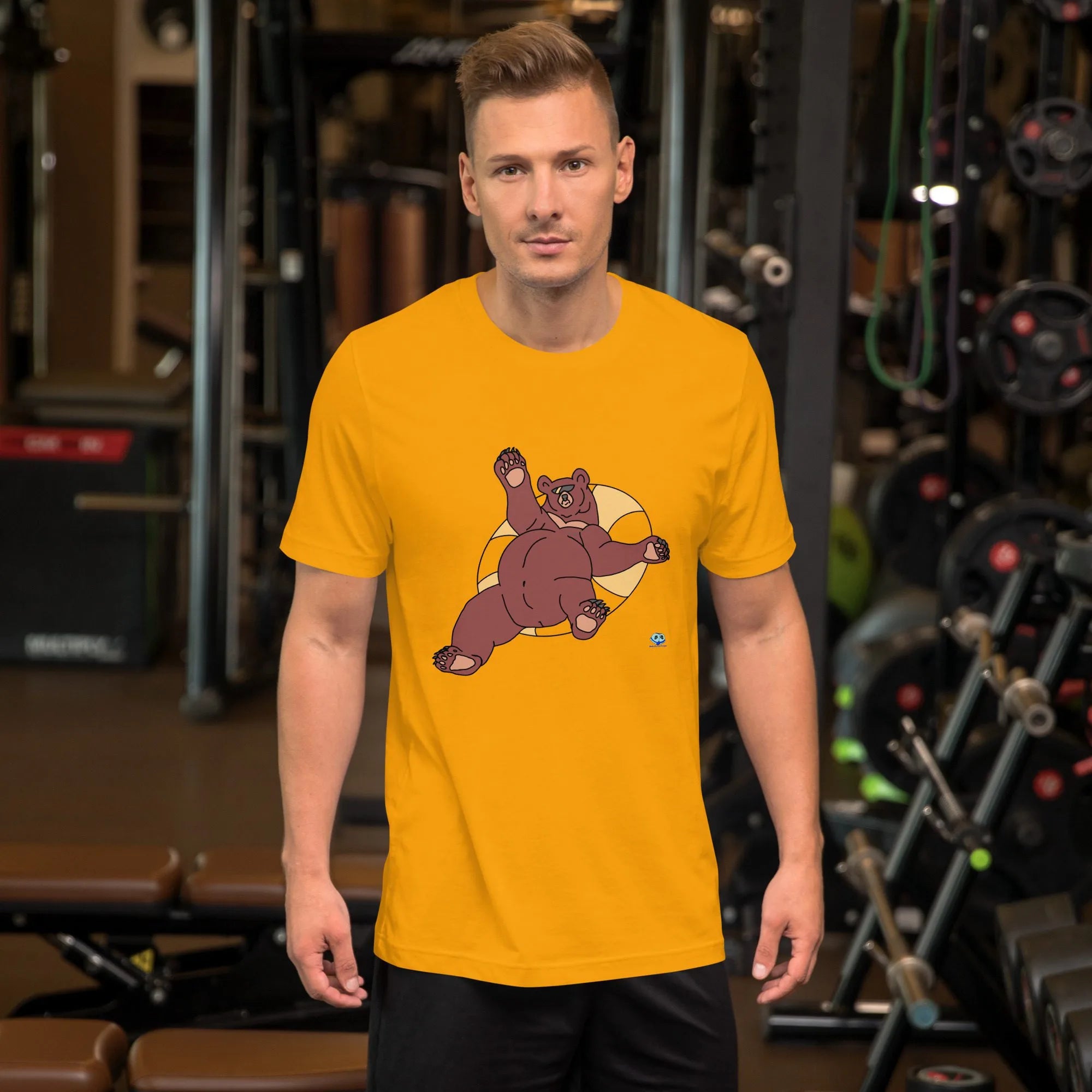 Short Sleeve Tee - Inner Tube Bear