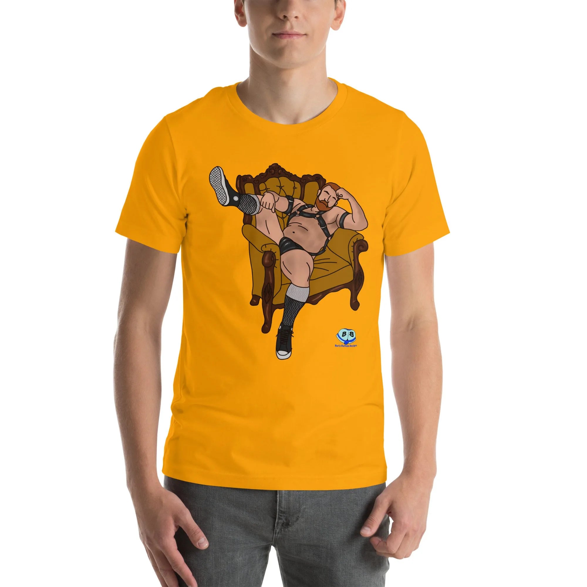 Short Sleeve Tee - Leather Chair