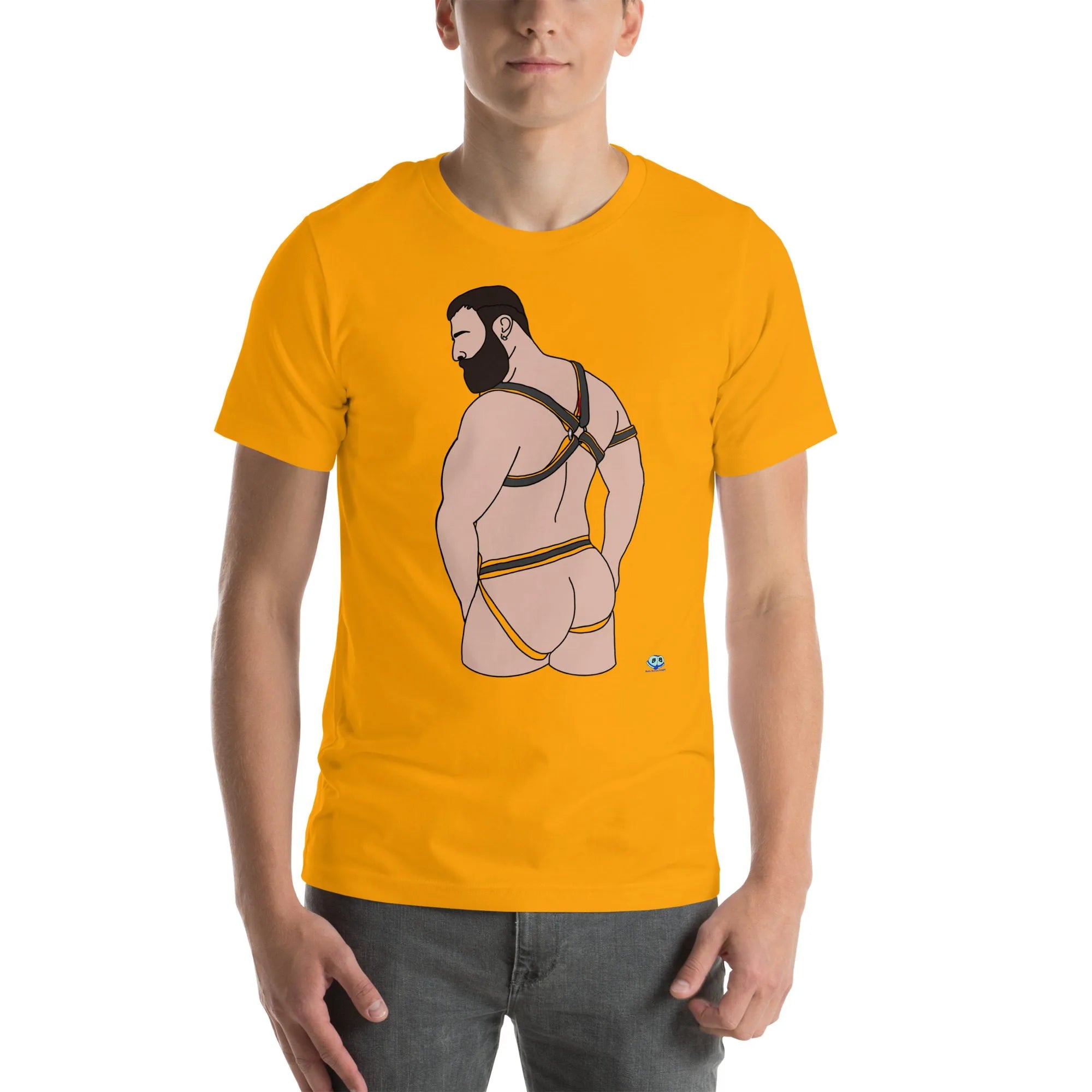 Short Sleeve Tee - Lined Harness