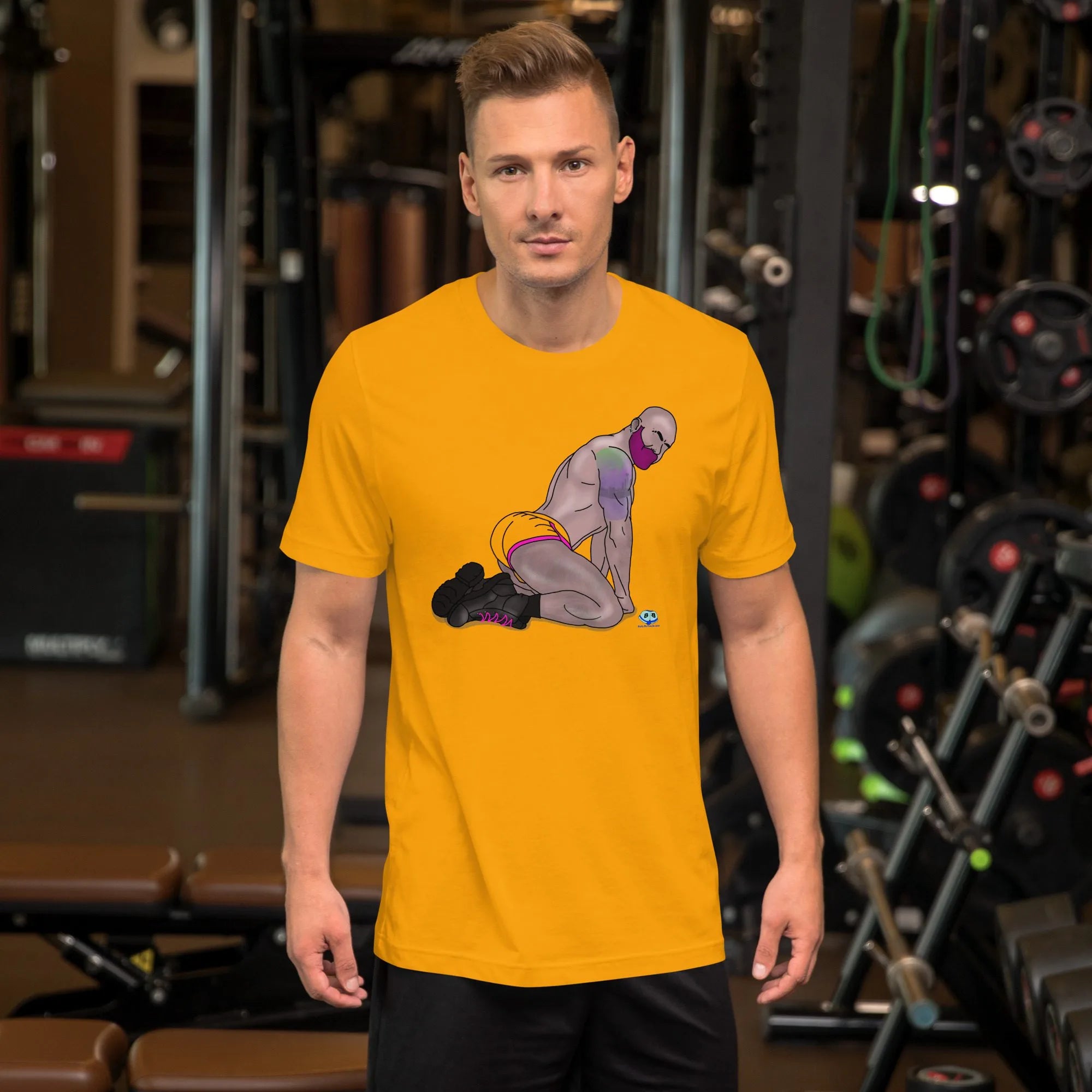 Short Sleeve Tee - Pink and Pierced