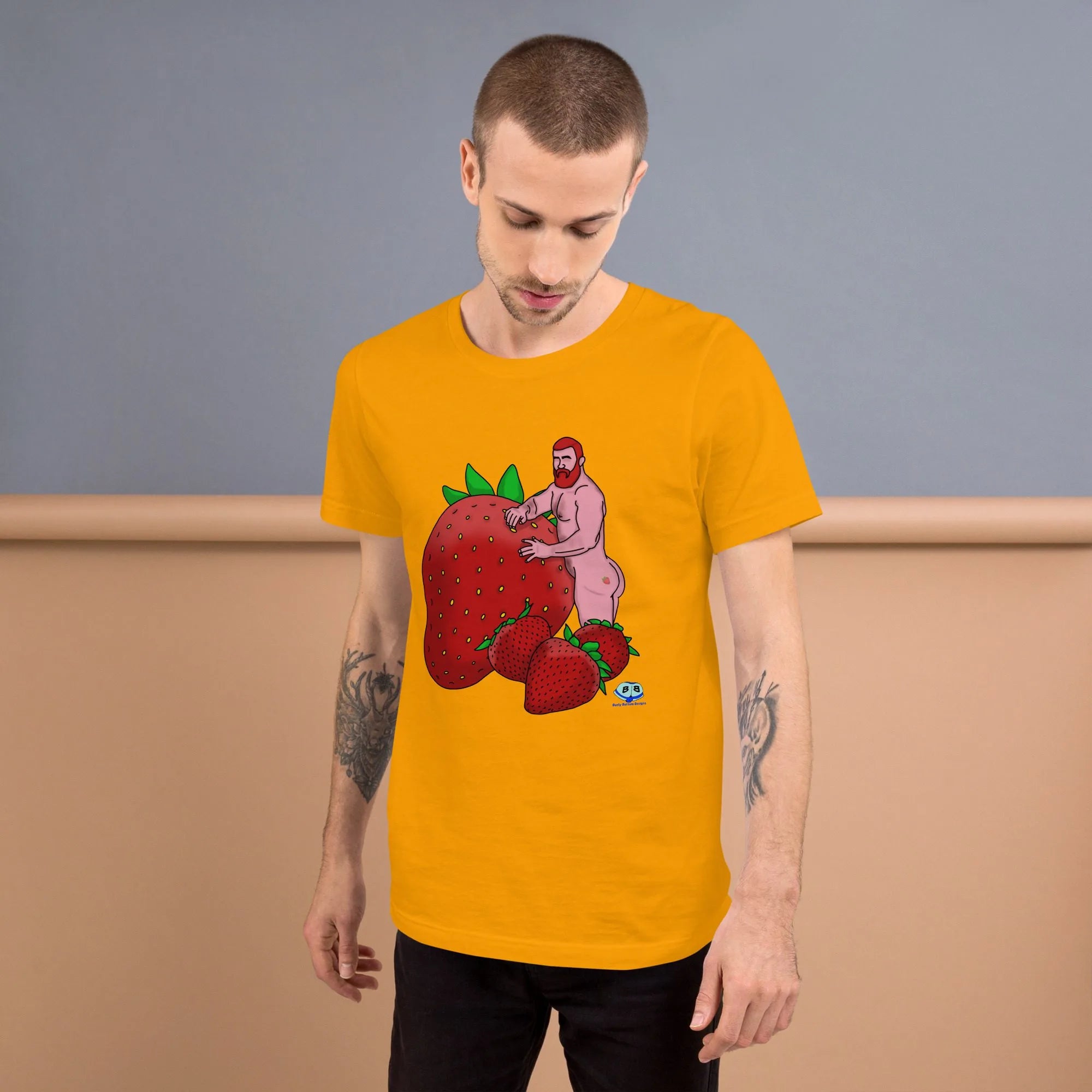 Short Sleeve Tee - Red and Wild