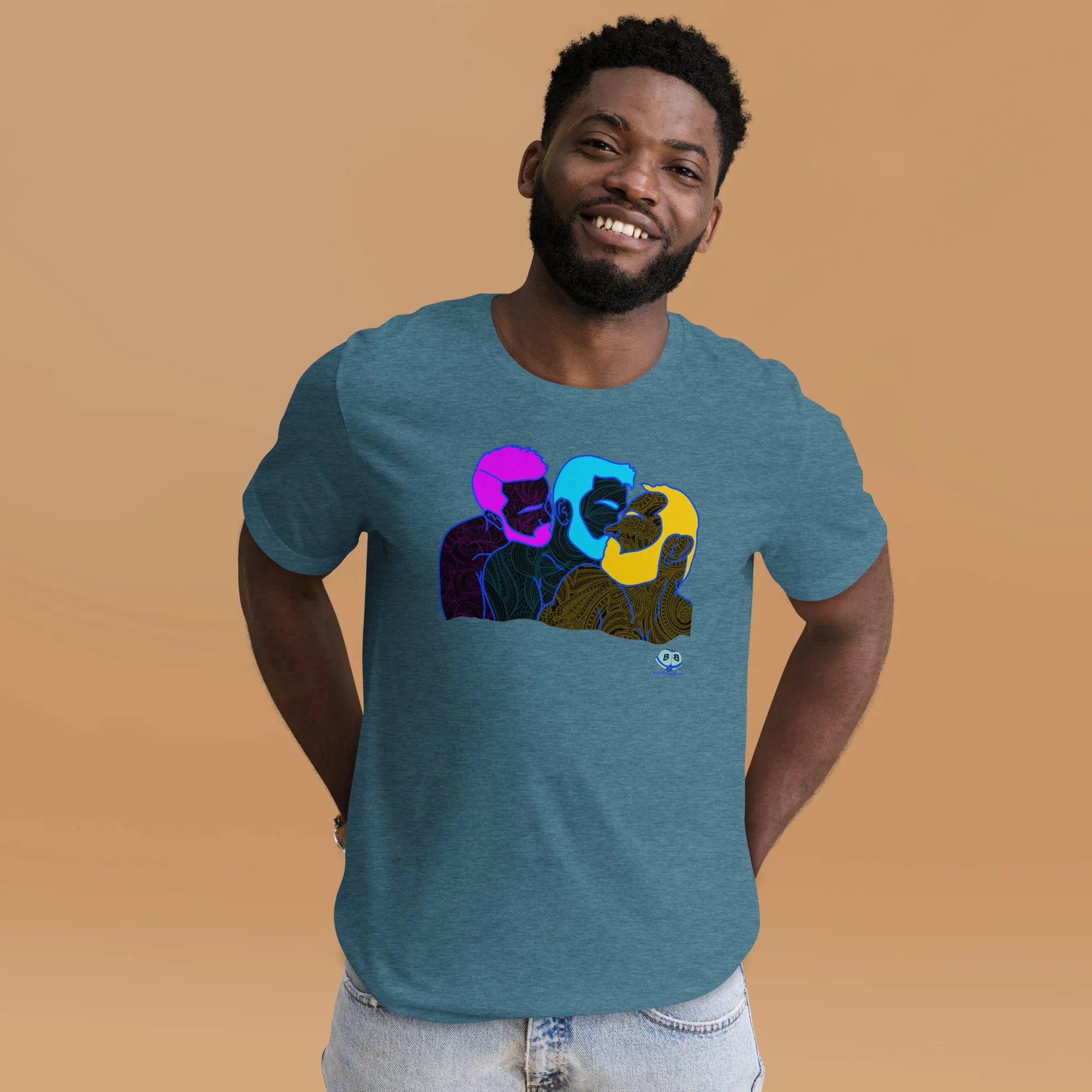Short Sleeve Tee - Throuple Pop Art