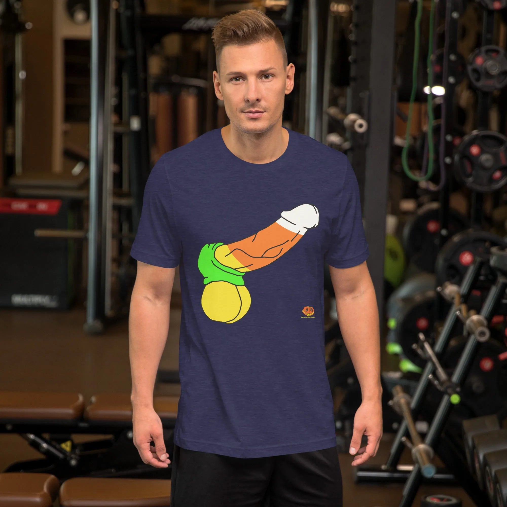 Short Sleeve Tee - Candy Corn Cock