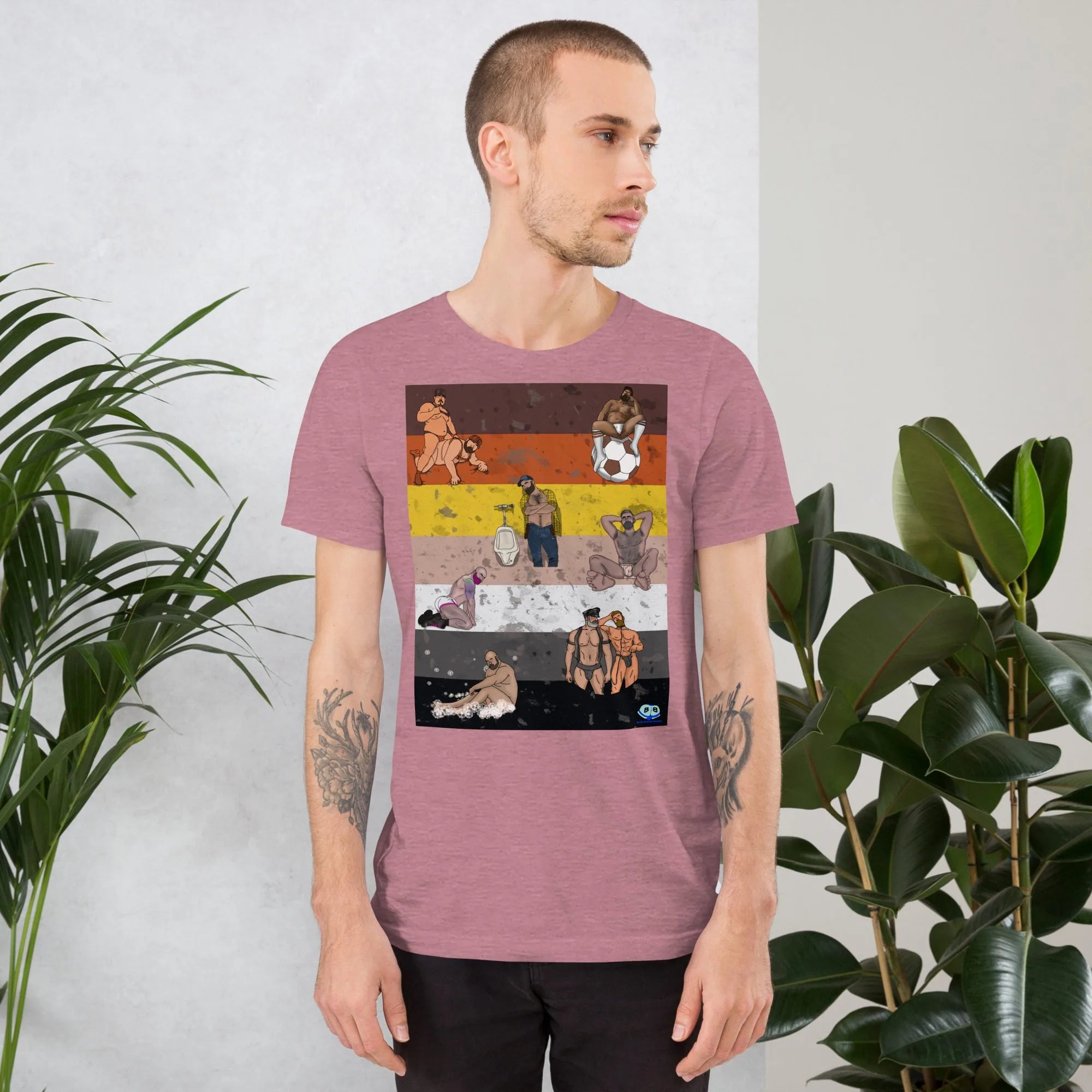 Short Sleeve Tee - Bear Collage