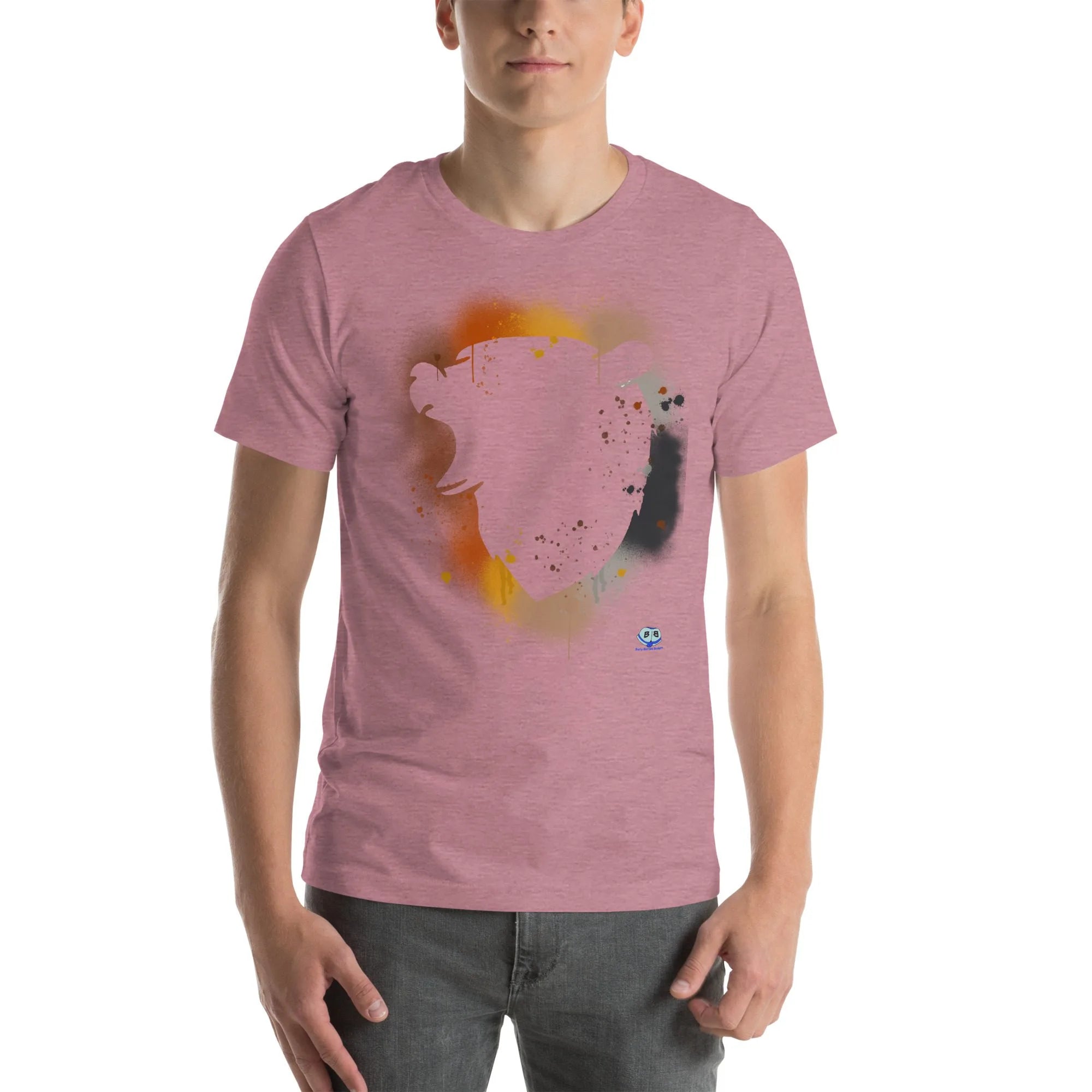 Short Sleeve Tee - Bear Paint