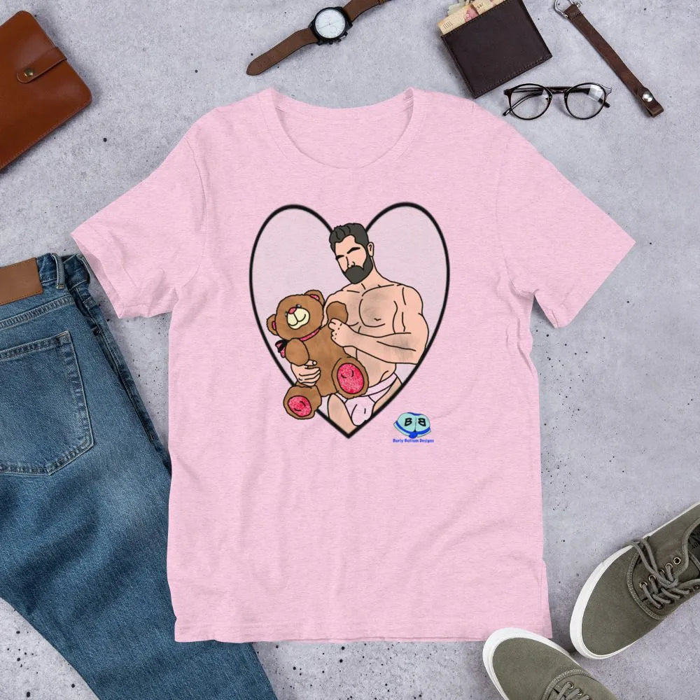 Short Sleeve Tee - Valentine Bear