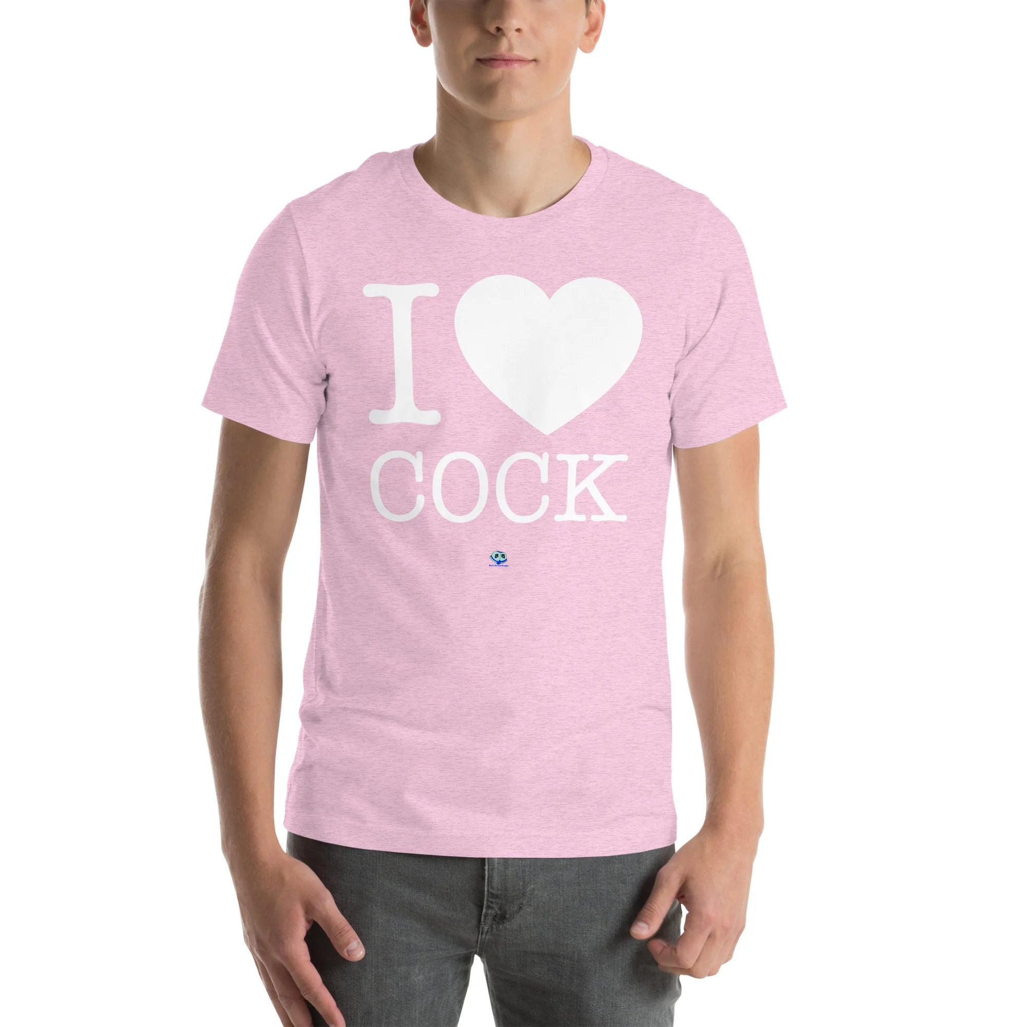 Short Sleeve Tee - I Heart Cock