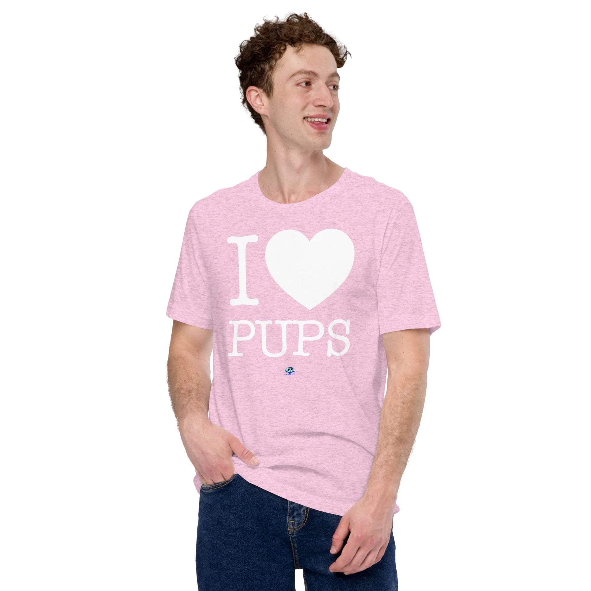 Short Sleeve Tee - I Heart Pups