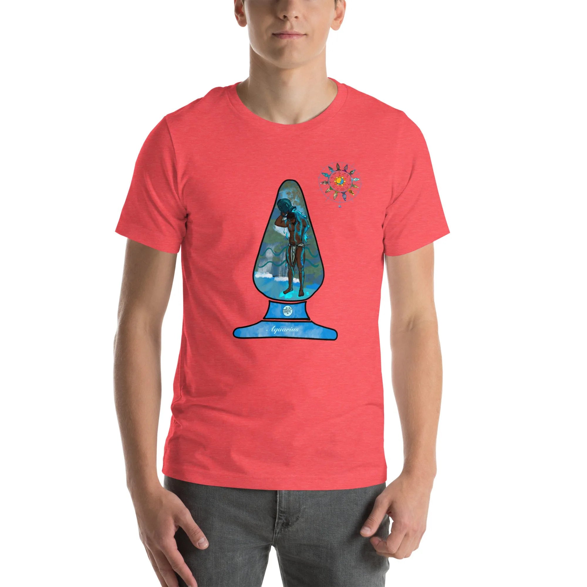 Short Sleeve Tee - Zodiac Butt Plug: Aquarius