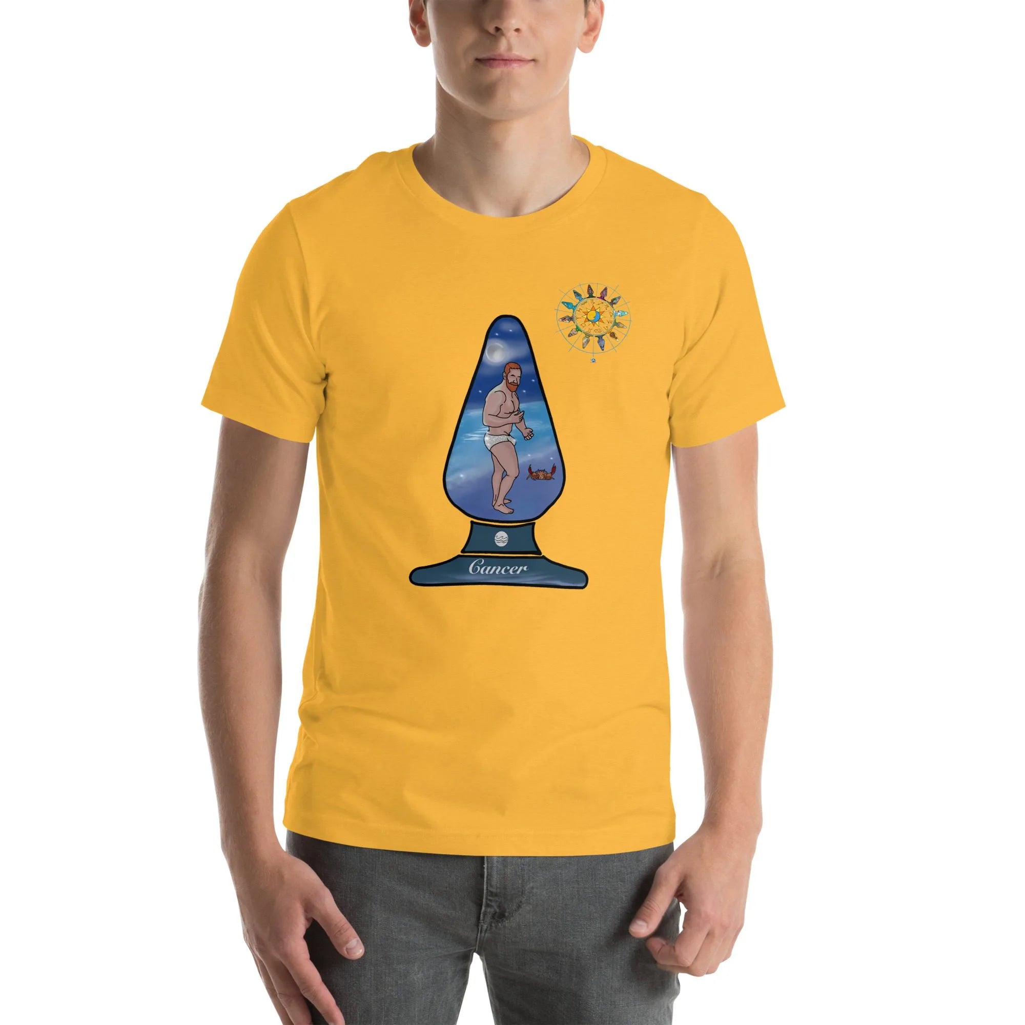 Short Sleeve Tee - Zodiac Butt Plug: Cancer