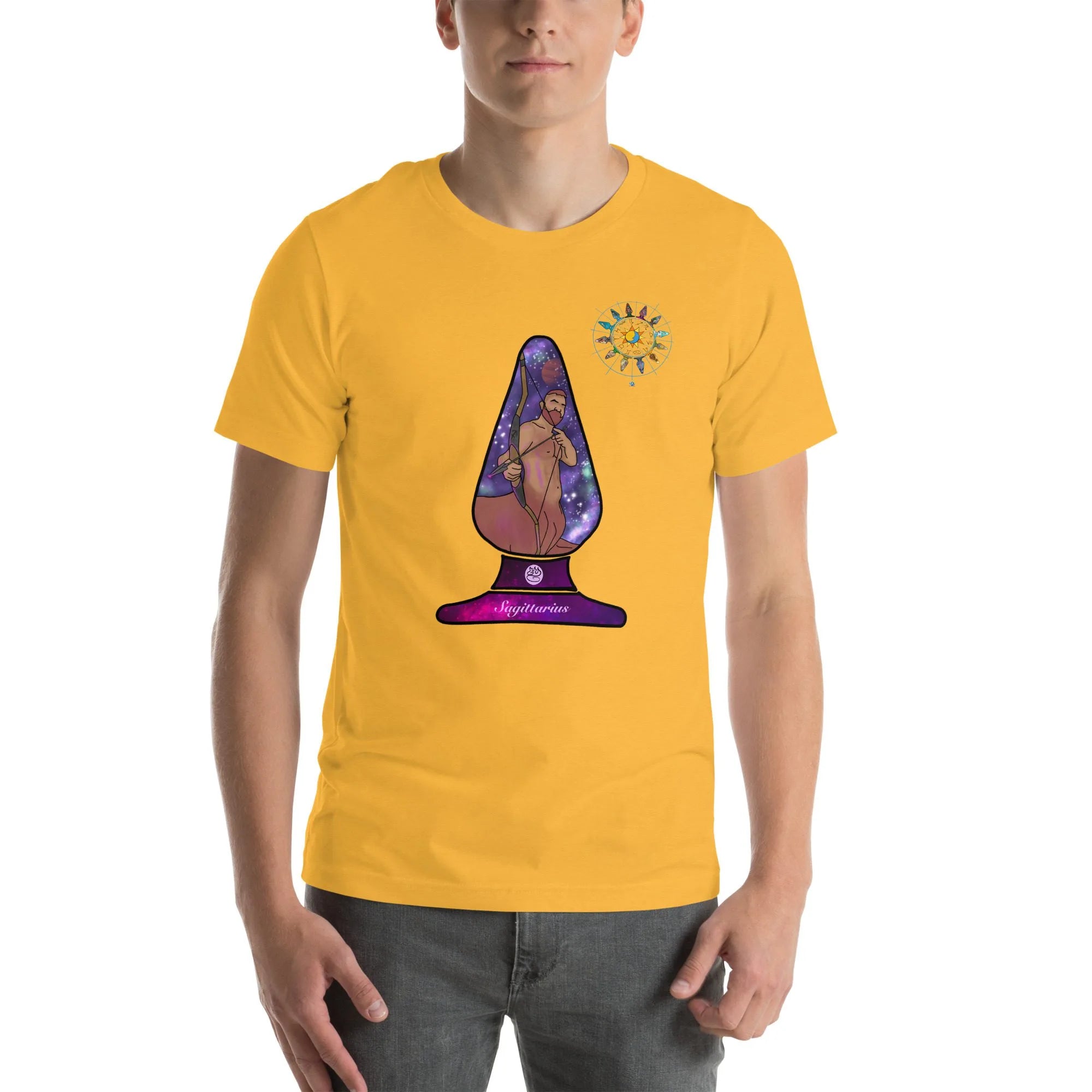 Short Sleeve Tee - Zodiac Butt Plug: Sagittarius