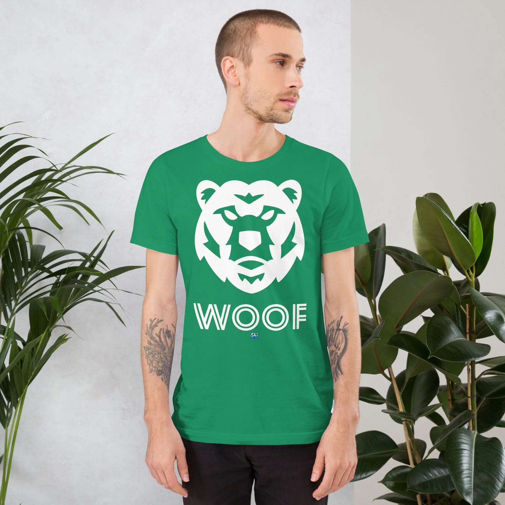 Short Sleeve Tee - Woof Geo-Bear