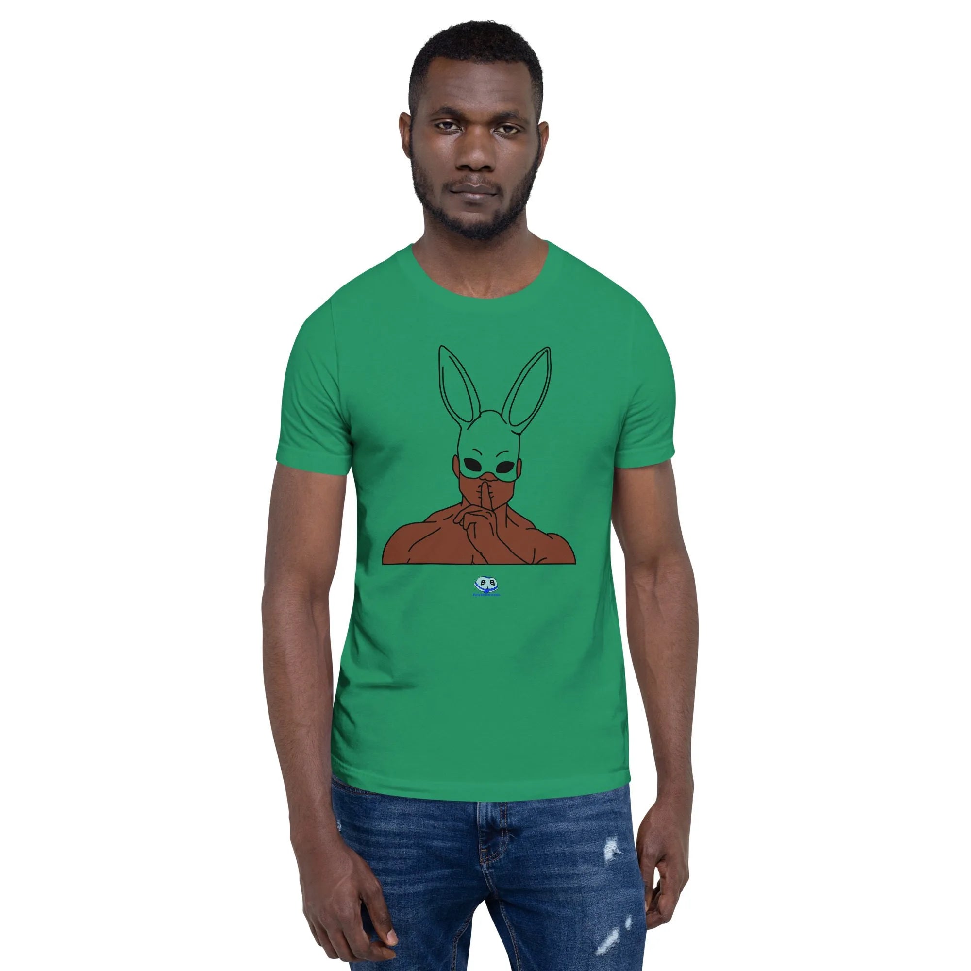 Short Sleeve Tee - Bunny Ear Mask (Easter)
