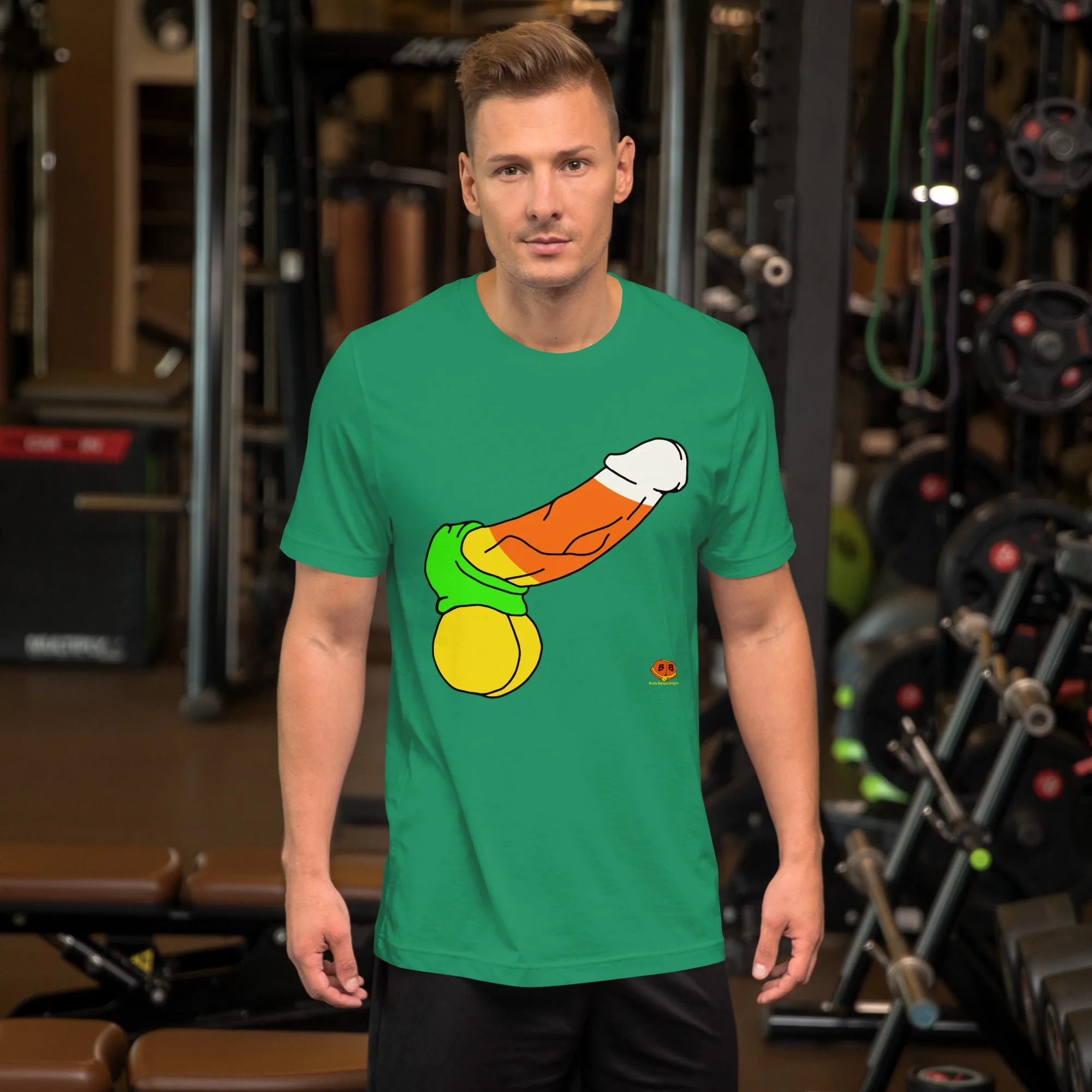 Short Sleeve Tee - Candy Corn Cock