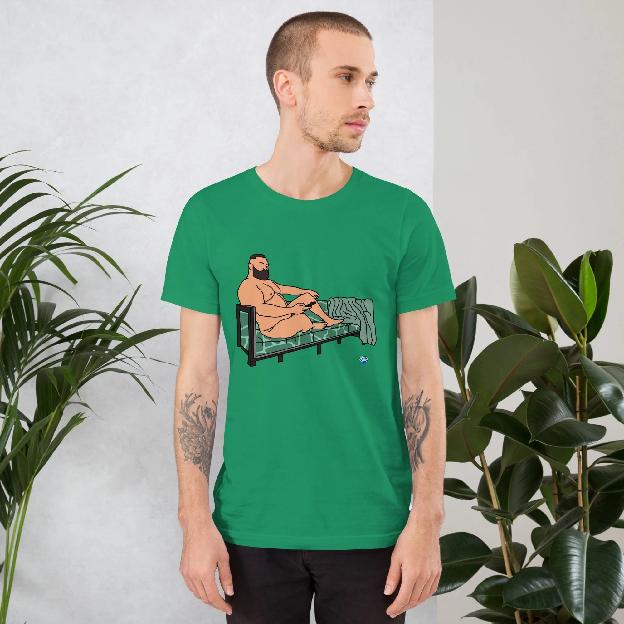 Short Sleeve Tee - Giraffe Couch
