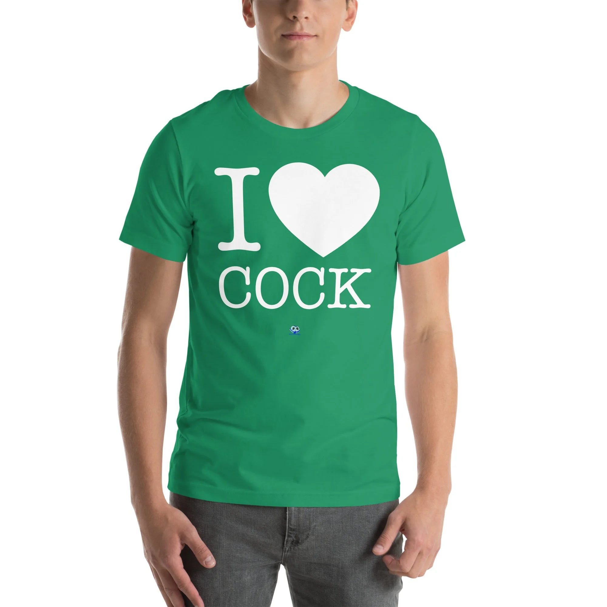 Short Sleeve Tee - I Heart Cock
