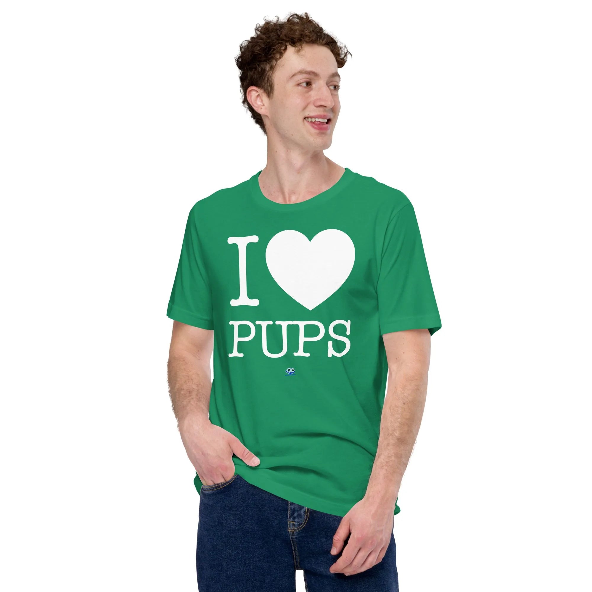 Short Sleeve Tee - I Heart Pups