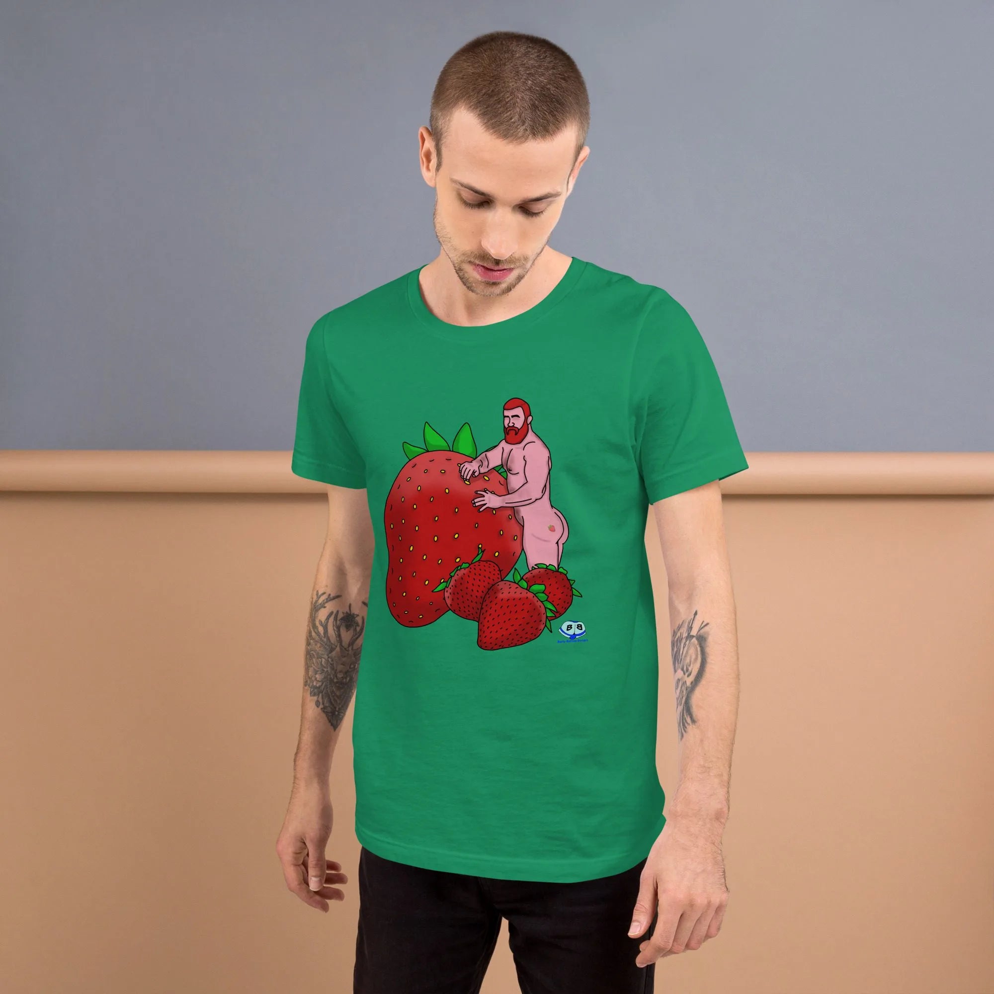 Short Sleeve Tee - Red and Wild