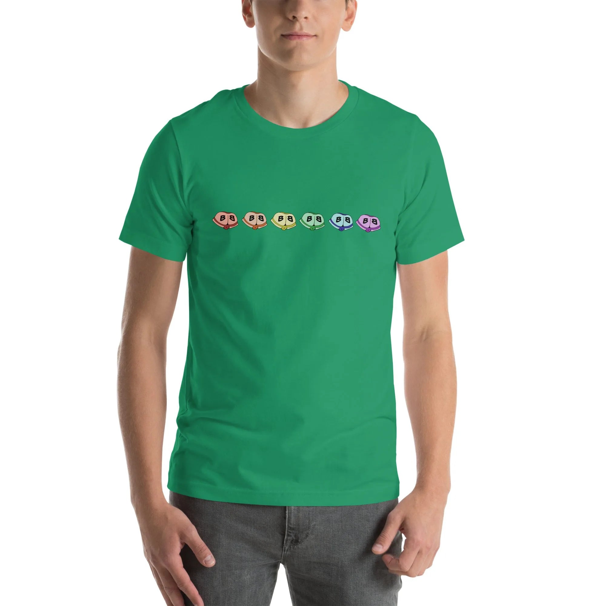 Short Sleeve Tee - Little Rainbow Butts