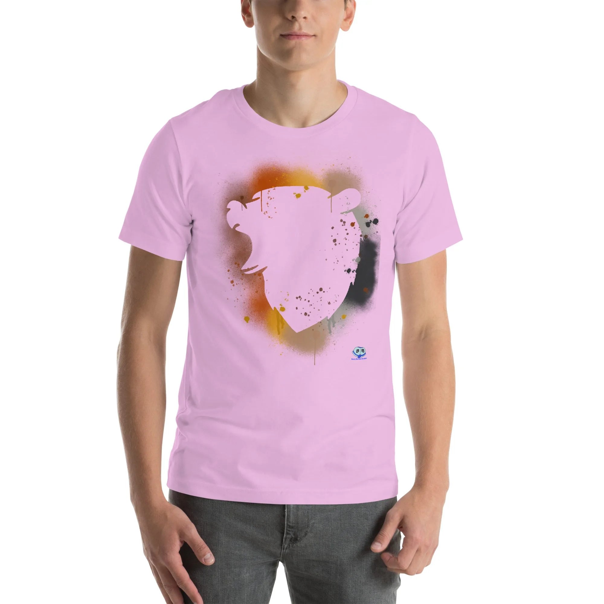 Short Sleeve Tee - Bear Paint