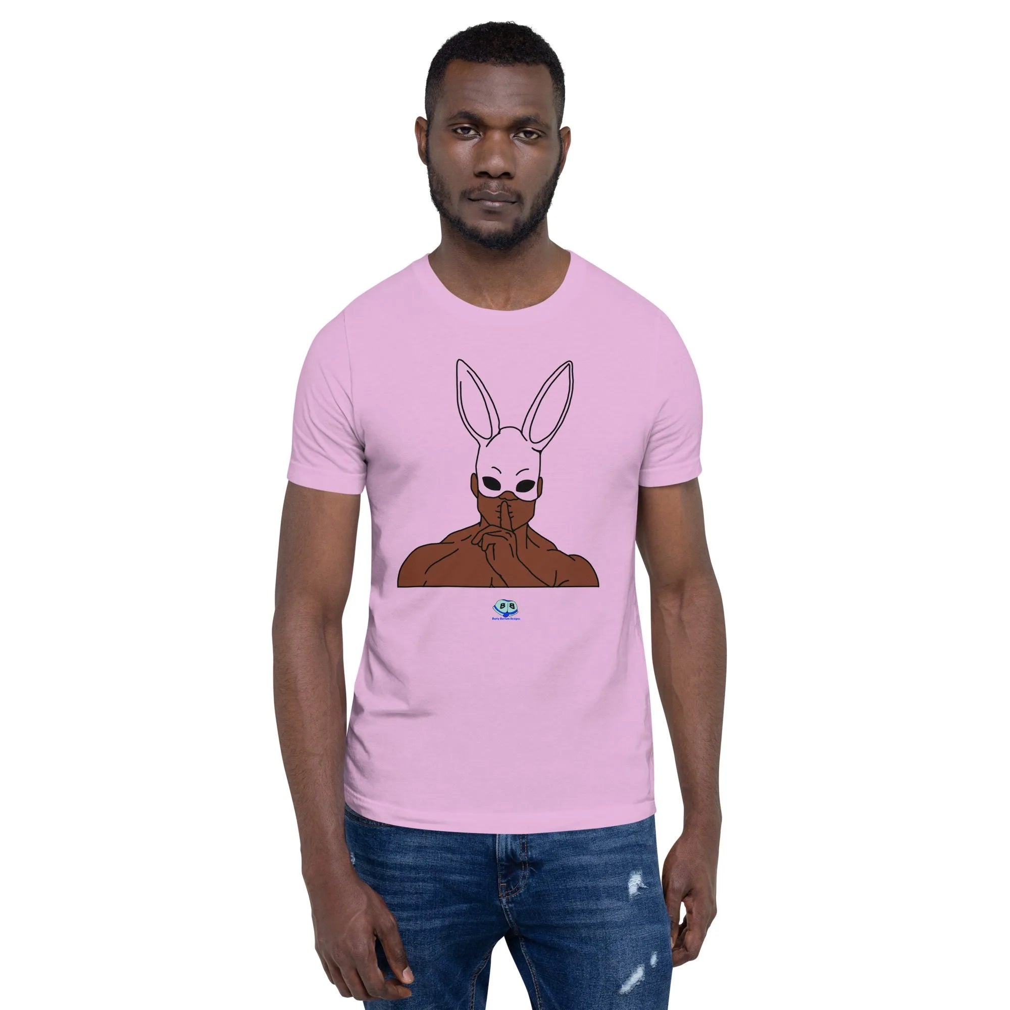 Short Sleeve Tee - Bunny Ear Mask (Easter)