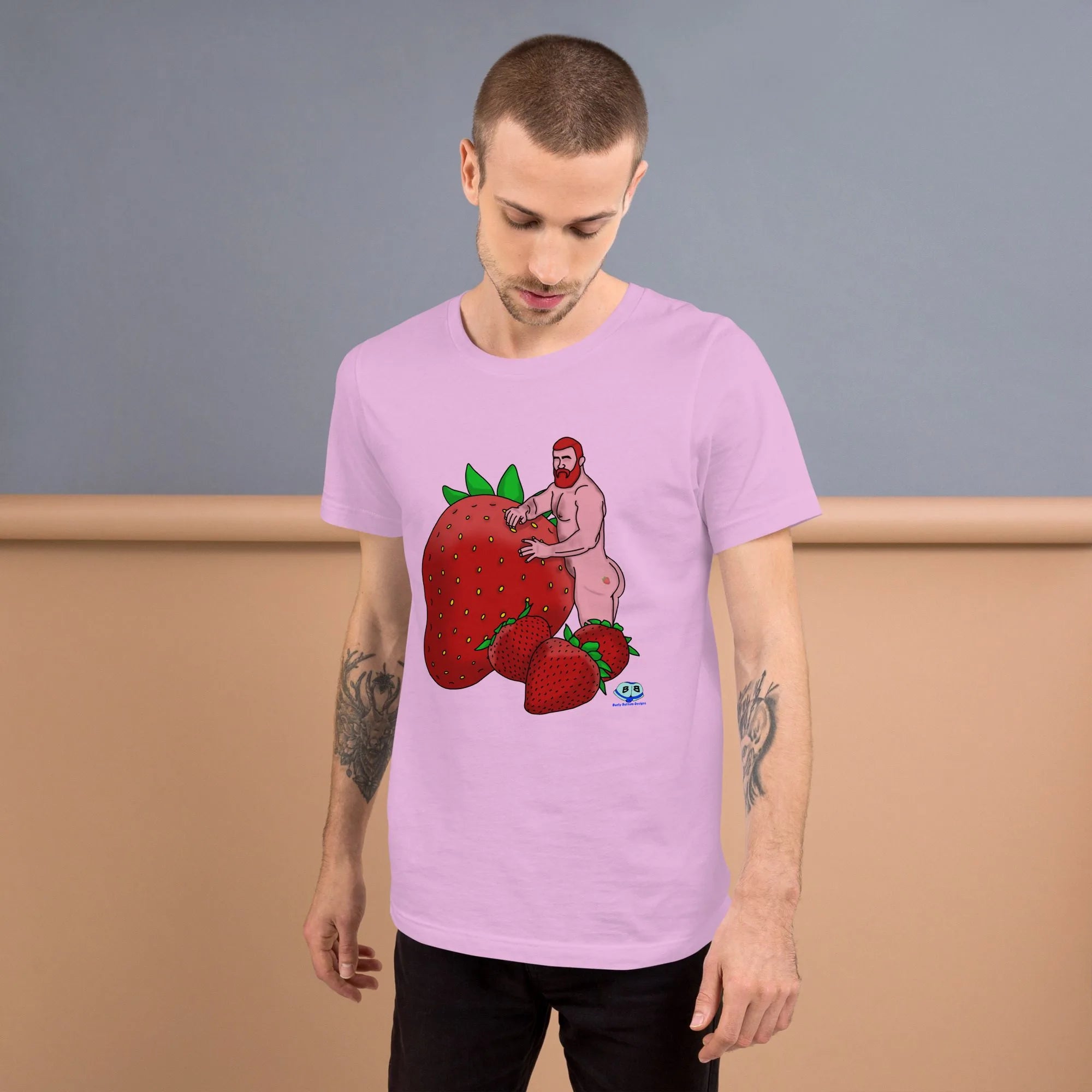 Short Sleeve Tee - Red and Wild