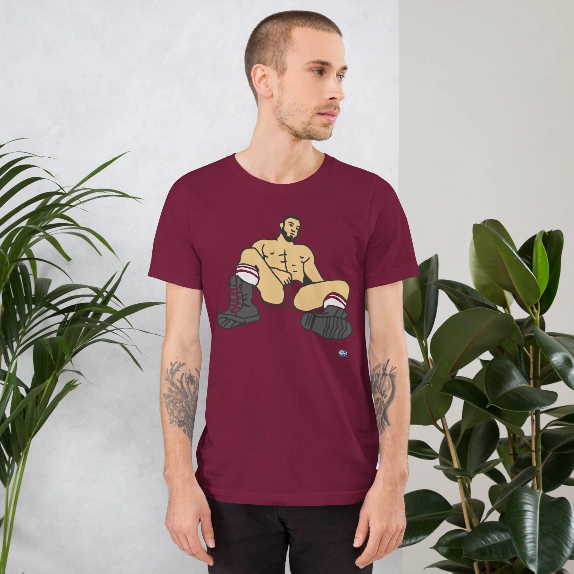 Short Sleeve Tee - Waiting in Boots