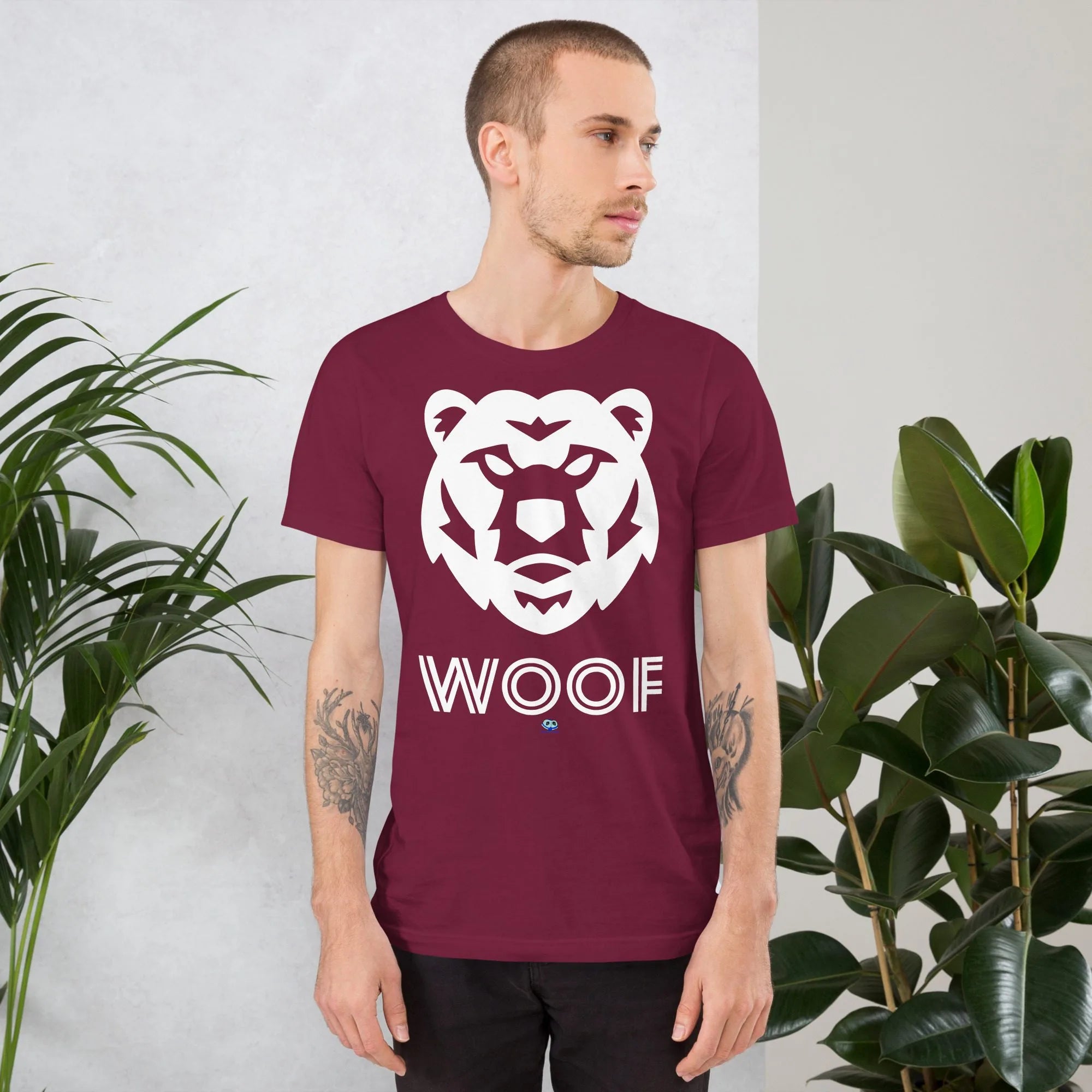 Short Sleeve Tee - Woof Geo-Bear