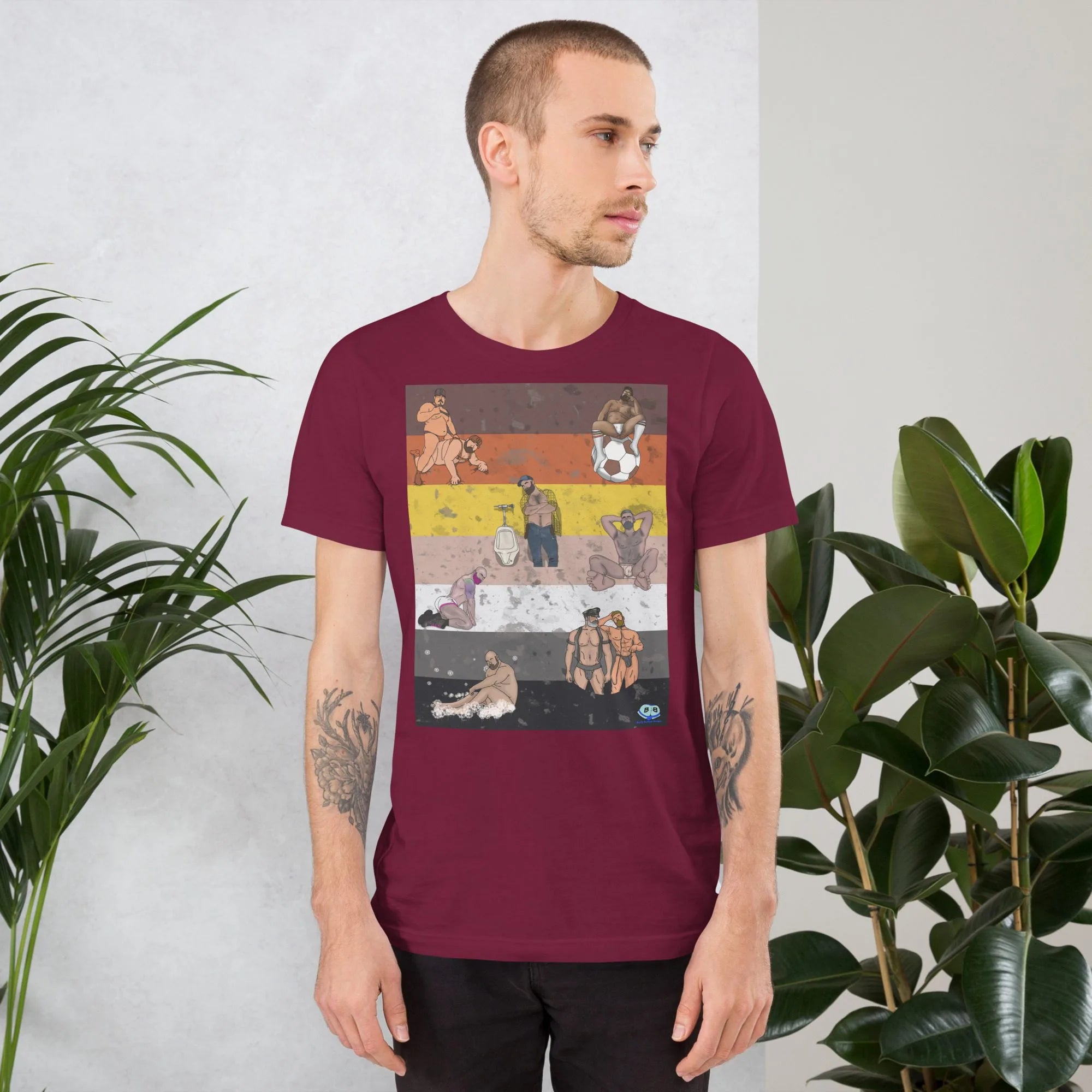 Short Sleeve Tee - Bear Collage