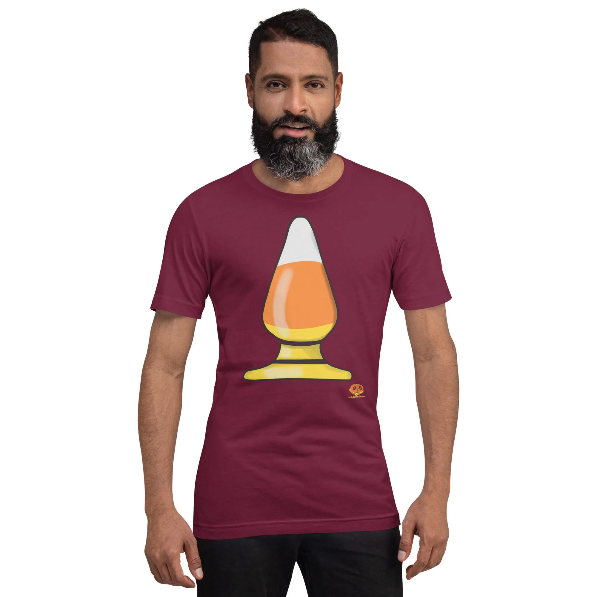 Short Sleeve Tee - Candy Corn Butt Plug