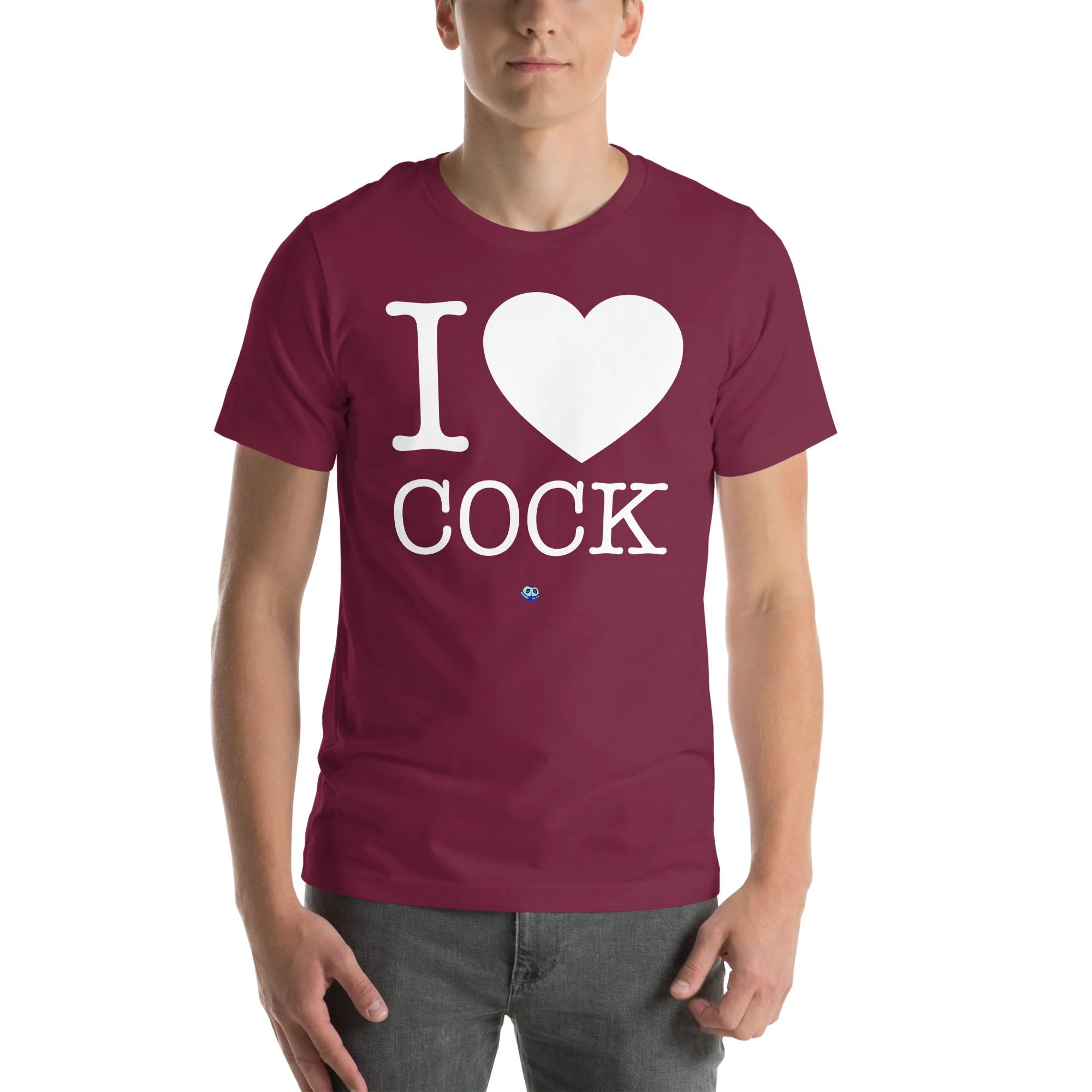 Short Sleeve Tee - I Heart Cock