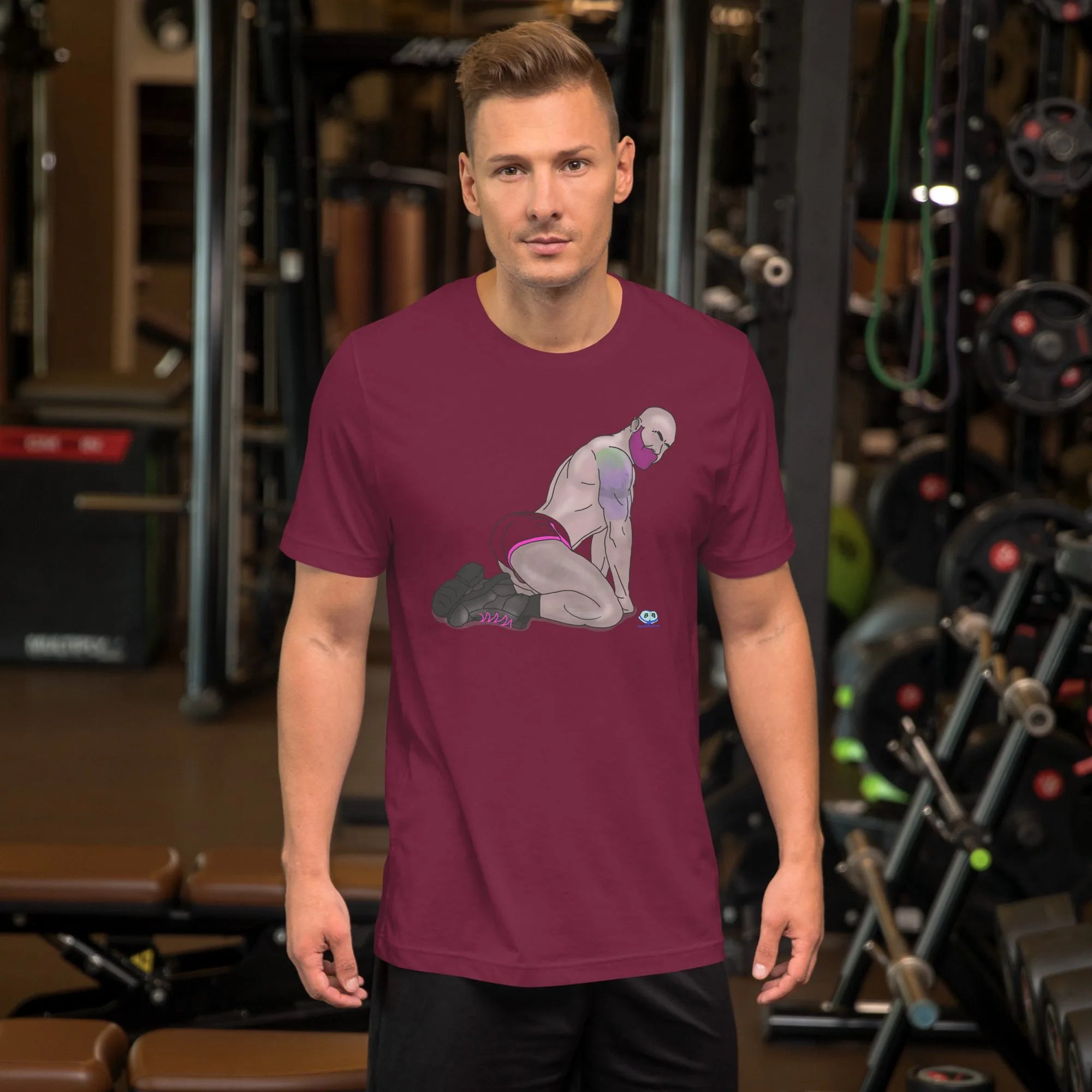 Short Sleeve Tee - Pink and Pierced